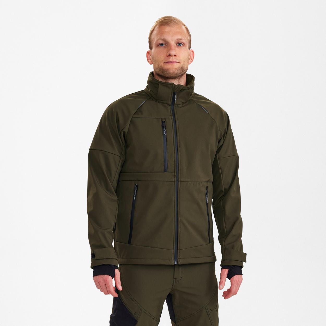 ENGEL X-treme Softshelljacke in Forest Green, Größe XS