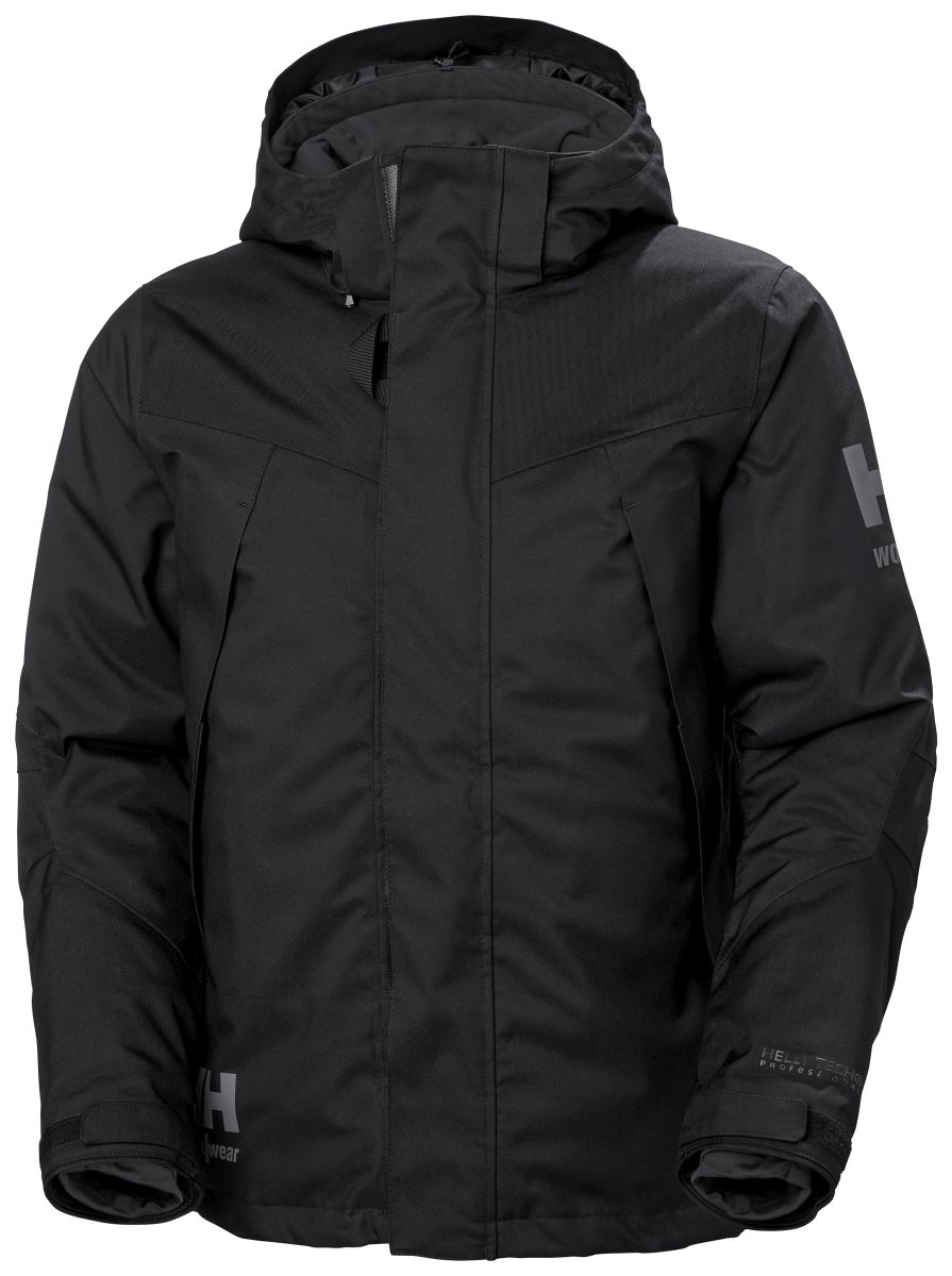 Winterjacke Bifrost in Black, Gr. 4XL von Helly Hansen Workwear