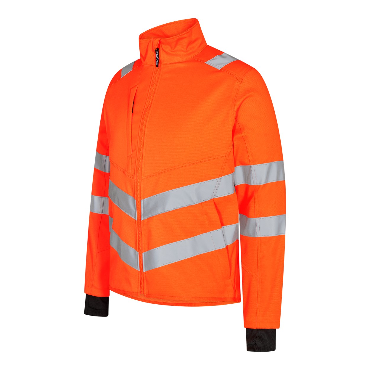 ENGEL Safety Arbeitsjacke mit 2-Wege-Stretch in Hi-vis Orange, Größe XS