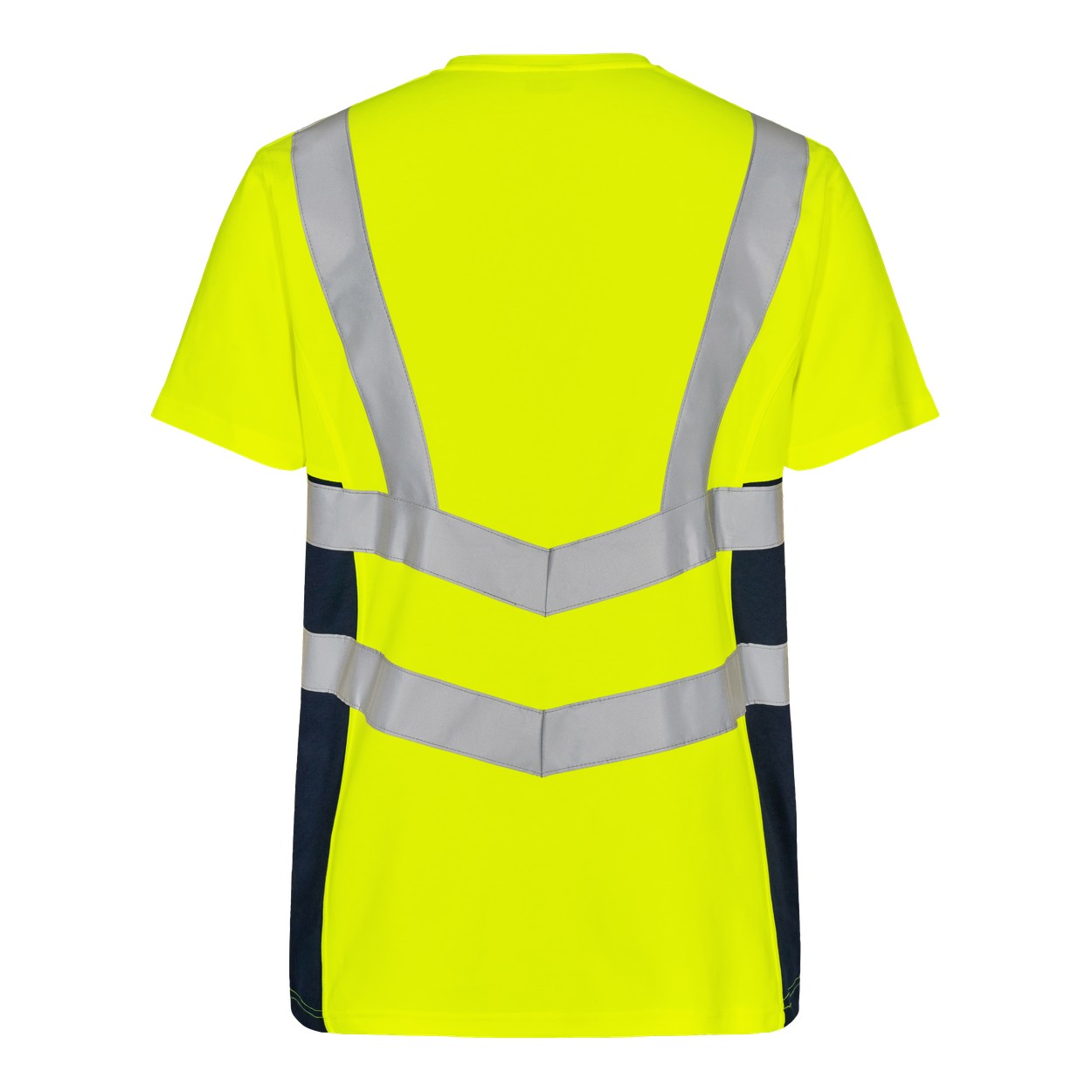 ENGEL Safety T-Shirt in Gelb/Blue Ink, Größe XS