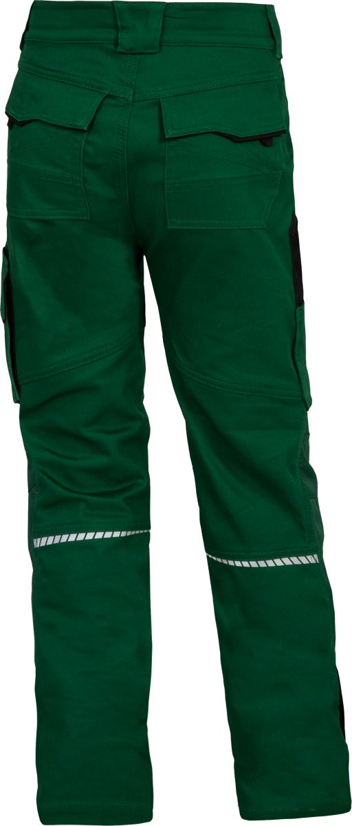 Kinder-Bundhose Flex Line Grün/Schwarz FLXKH, Gr. 158/64 von Leibwächter