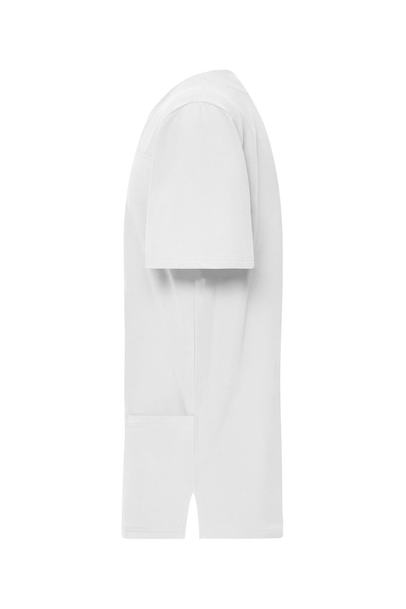 Men's Stretch-Kasack "JN3104" in White, Größe 4XL - Daiber