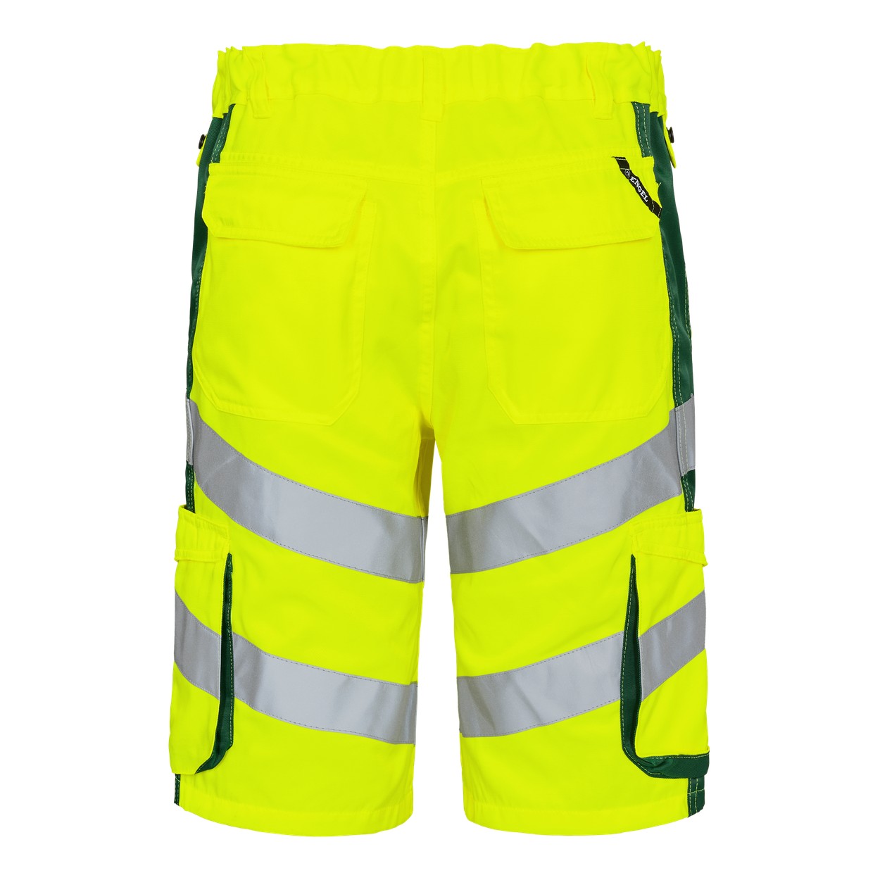 ENGEL Safety Light Arbeitsshorts in Gelb/Grün, Größe 54