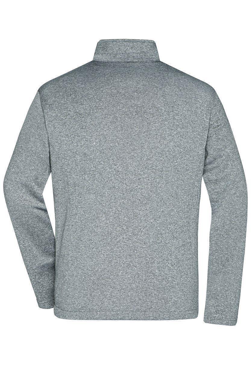 Men's Softshell Jacket "JN1148" in Dark-Melange/Yellow, Größe 3XL - Daiber