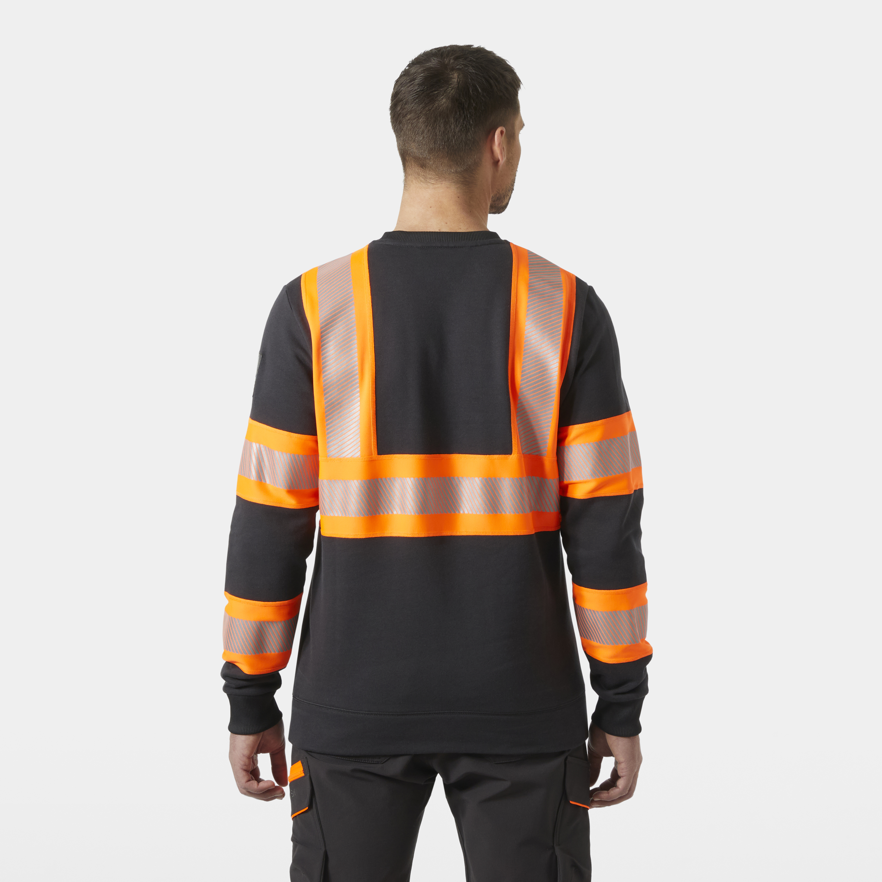 "ICU" Sweatshirt in Orange, Größe 4XL von Helly Hansen Workwear