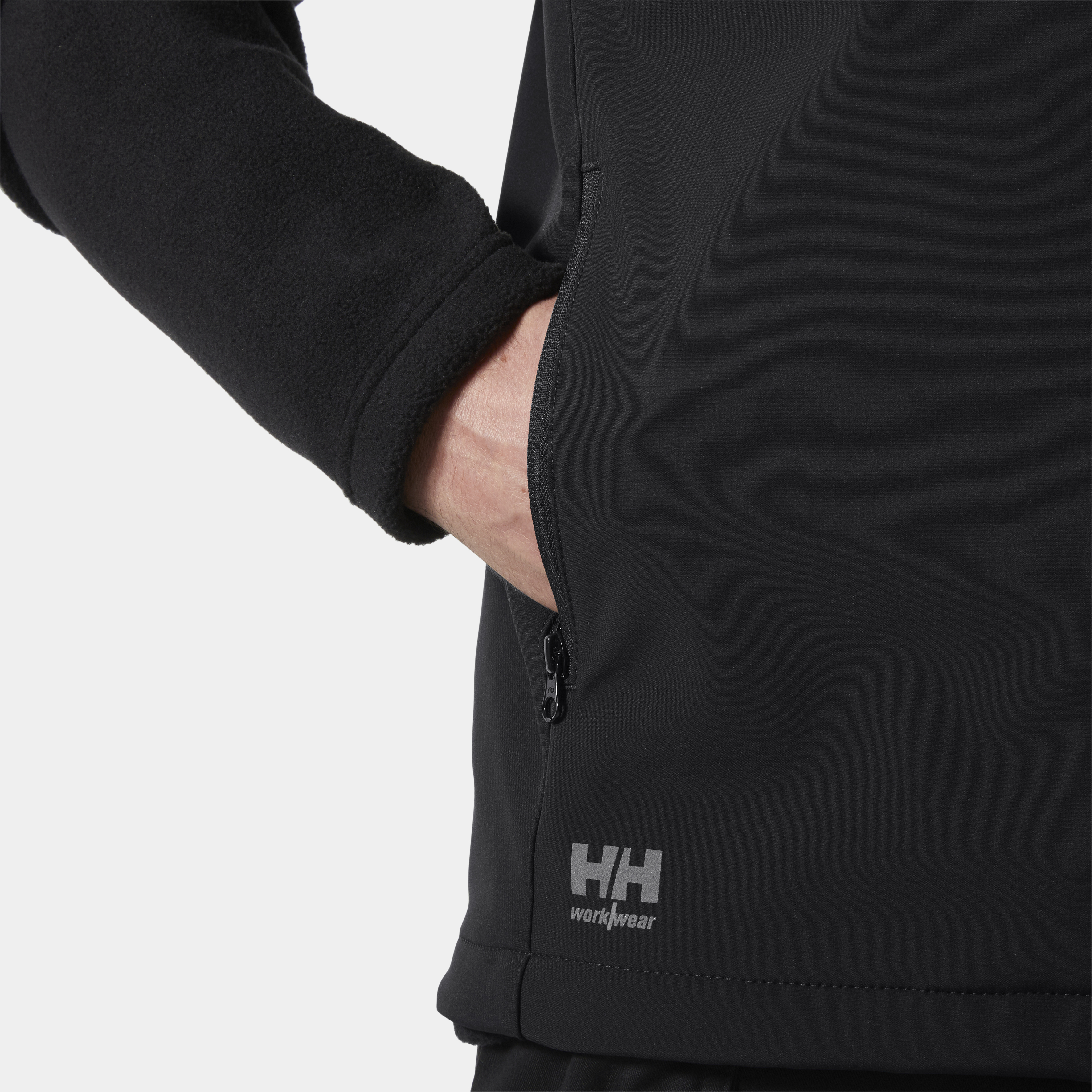 "MANCHESTER 2.0" SOFTS Weste in Black, Größe 5XL von Helly Hansen Workwear