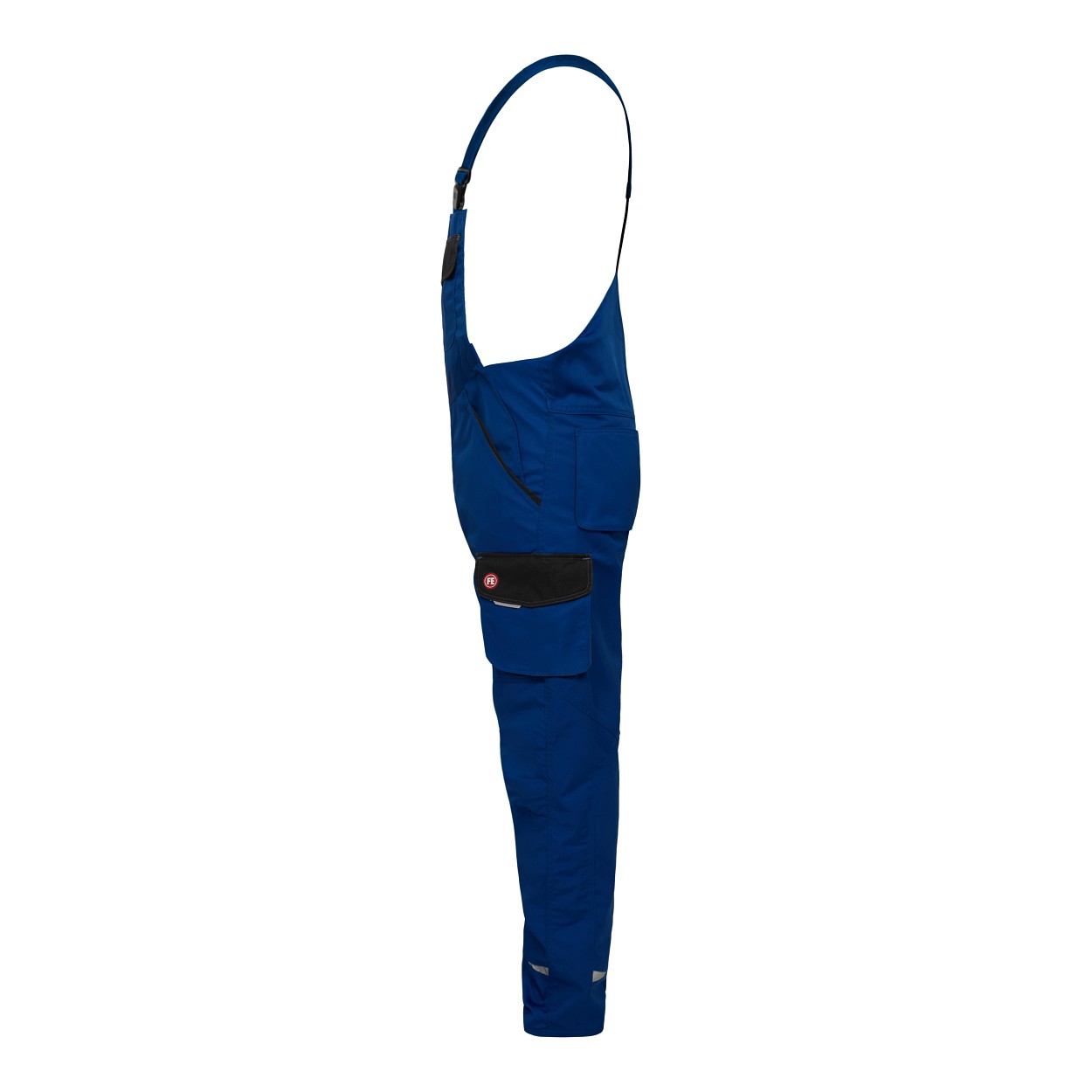 ENGEL Galaxy Light Latzhose in Surfer Blue/Schwarz, Größe 106