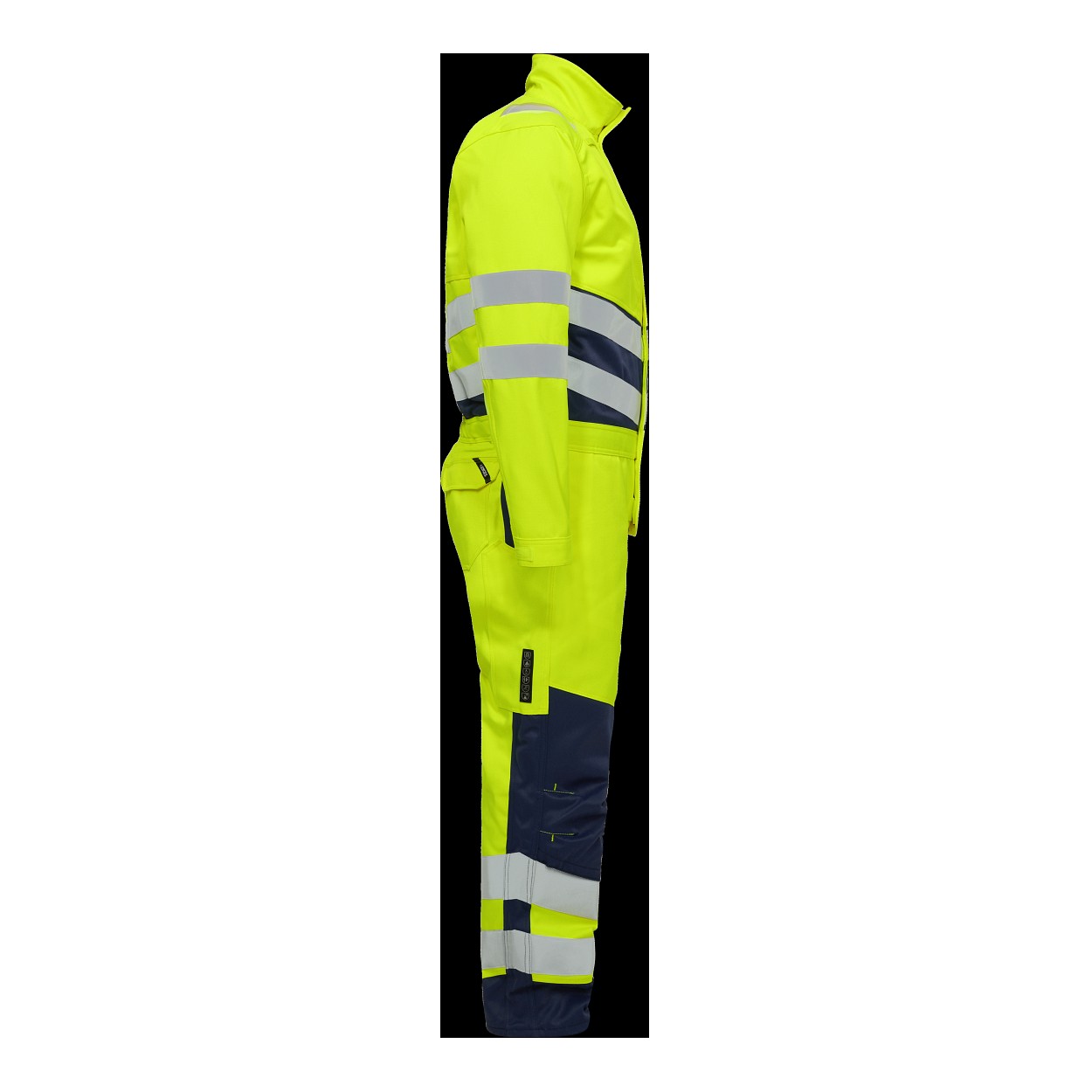 ENGEL Safety+ Overall in Gelb/Blue Ink, Größe 6XL