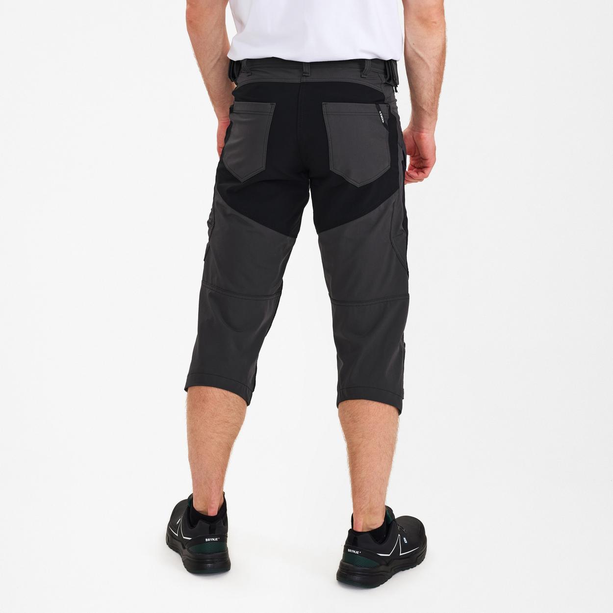 ENGEL X-treme 3/4-Hose mit 4-Wege-Stretch in Anthrazit Grau, Größe 54