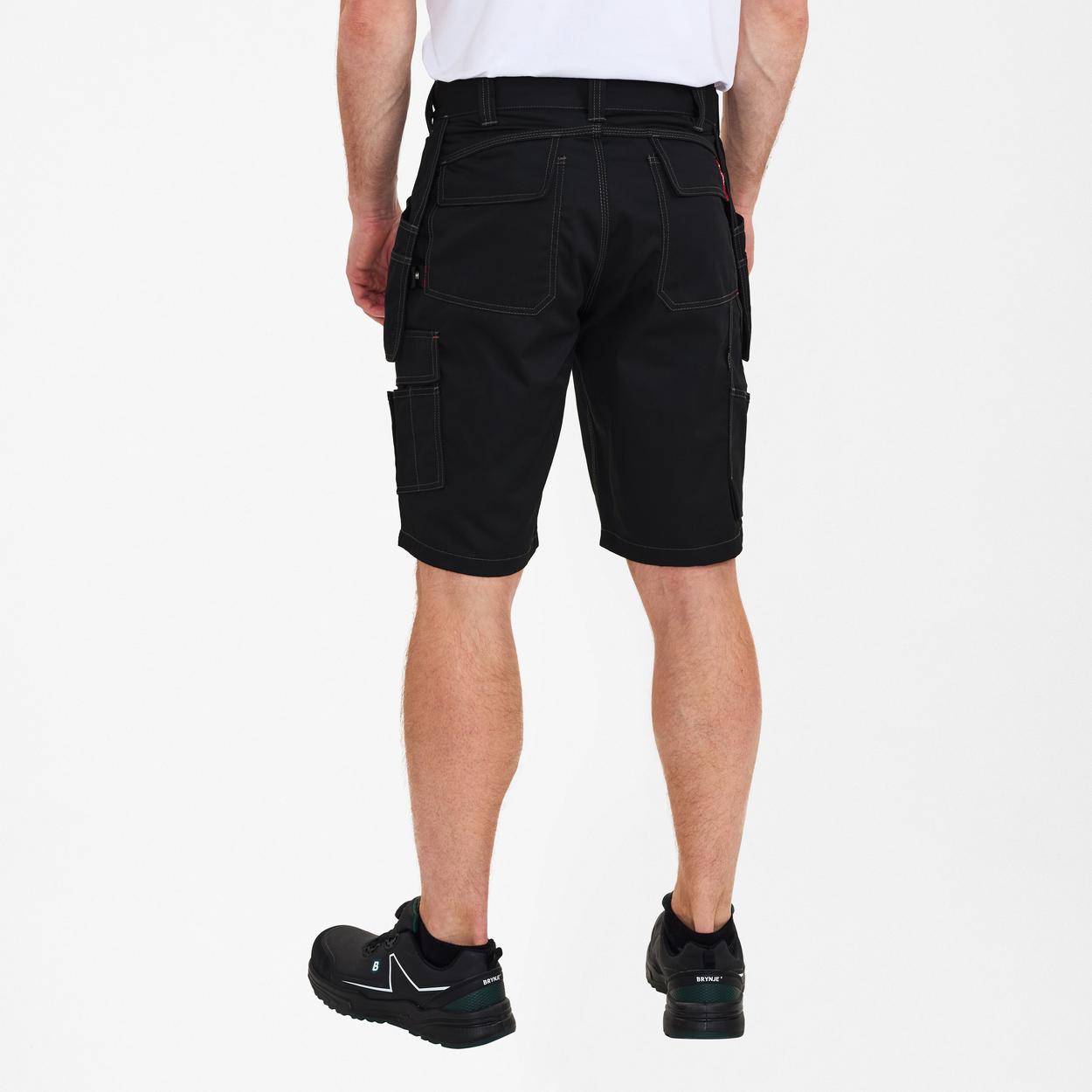 ENGEL Combat Arbeitsshorts mit Holstertaschen in Schwarz, Größe 54