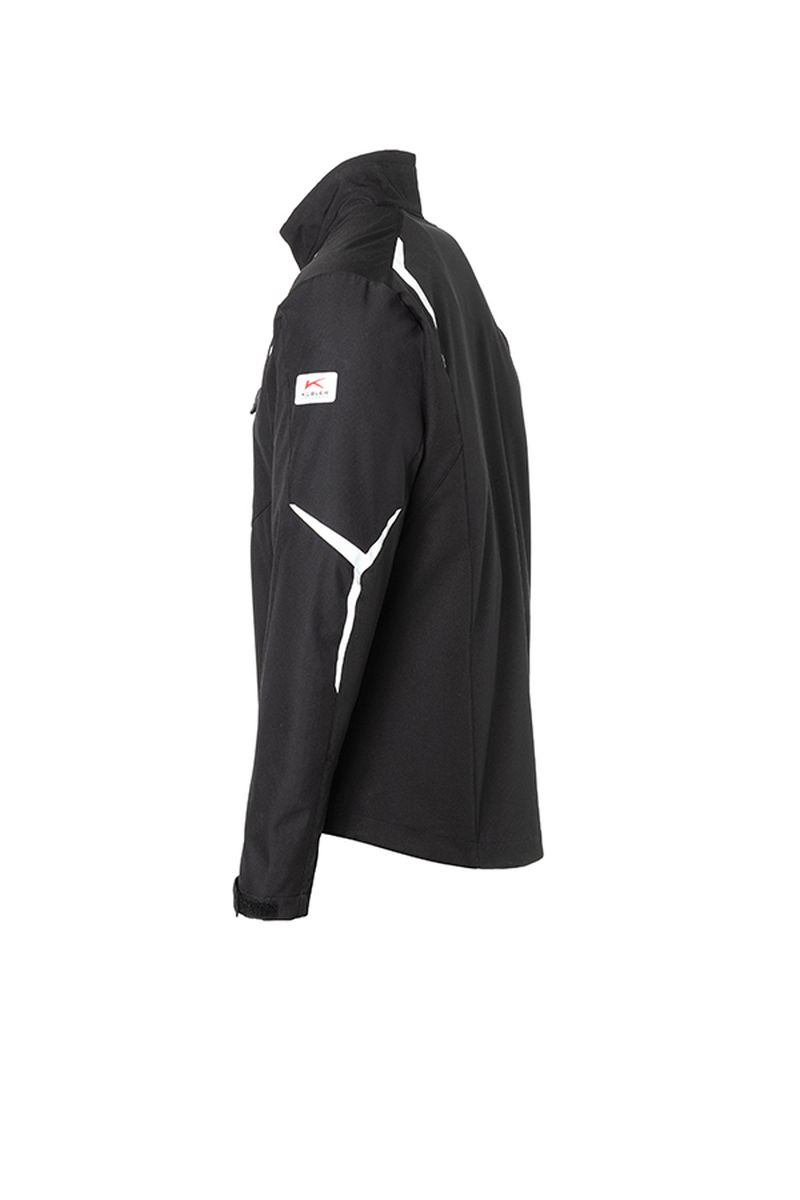 KÜBLER BODYFORCE Softshell Jacke KÜBLER BODYFORCE Softshell Jacke in Schwarz / Anthrazit, Größe 4XL