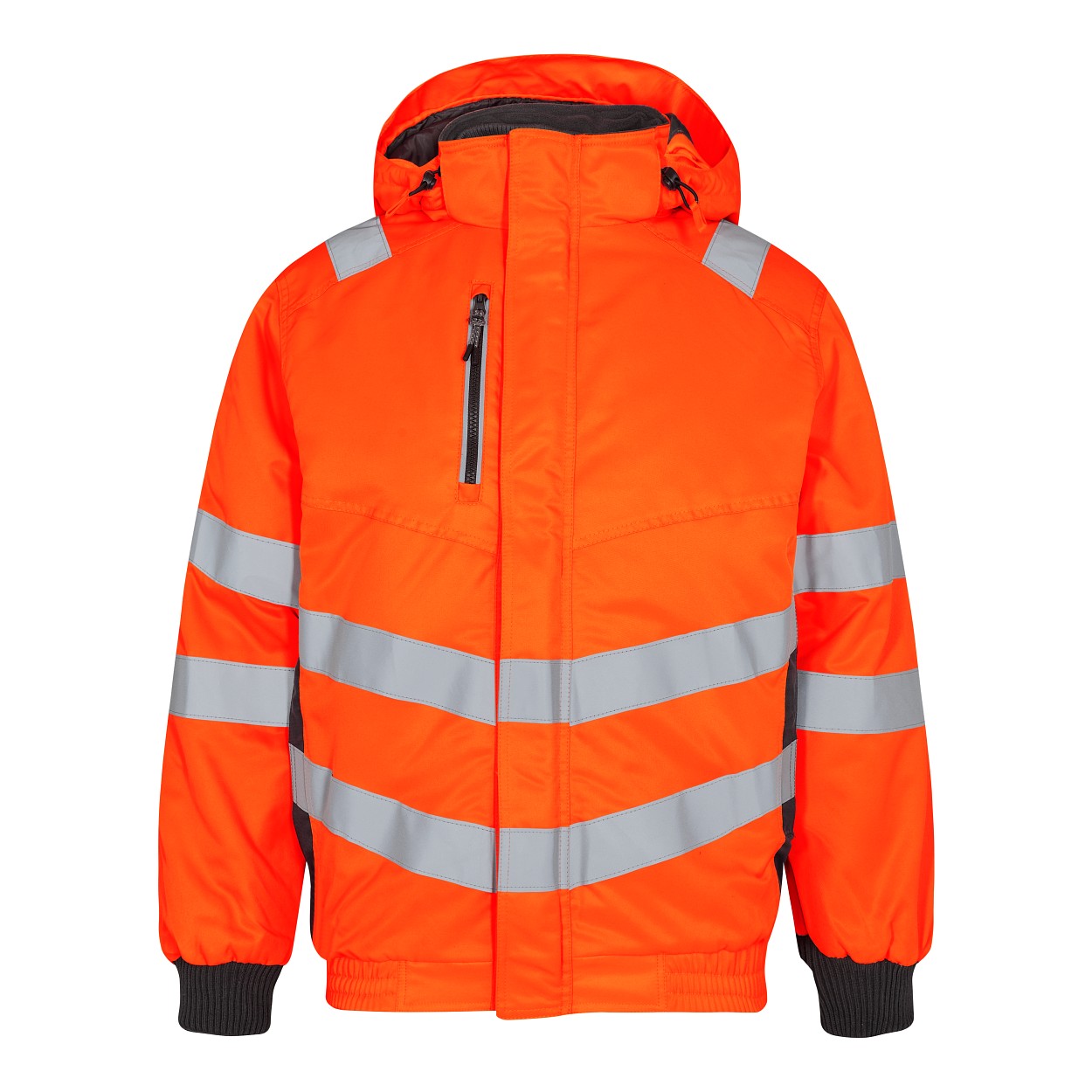 ENGEL Safety Pilotjacke in Orange/Anthrazit Grau, Größe XS