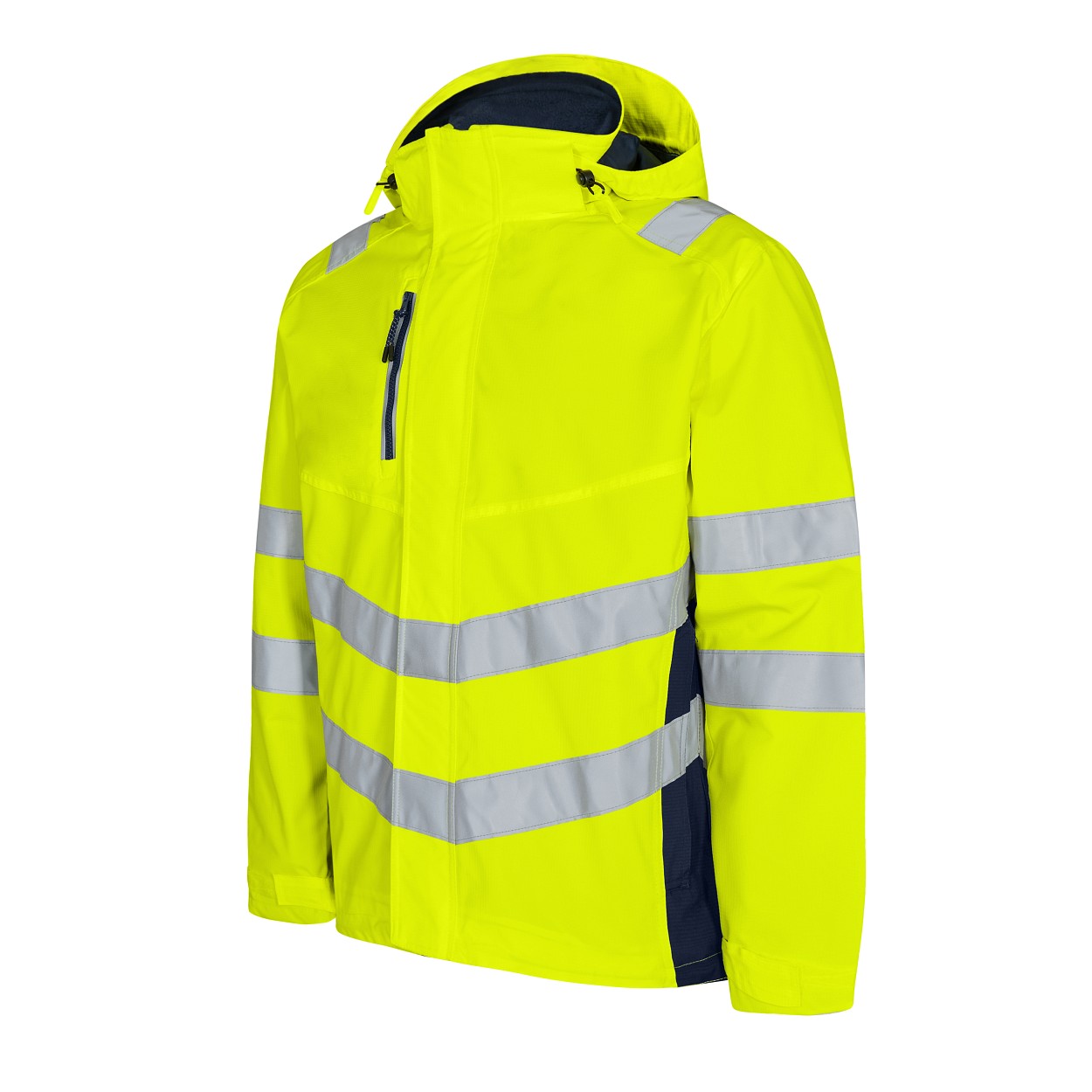 ENGEL Safety Shelljacke in Gelb/Blue Ink, Größe XS