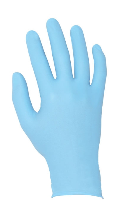 teXXor® Nitril-Einweg-Handschuhe UNGEPUDERT in Blau, Größe 10
