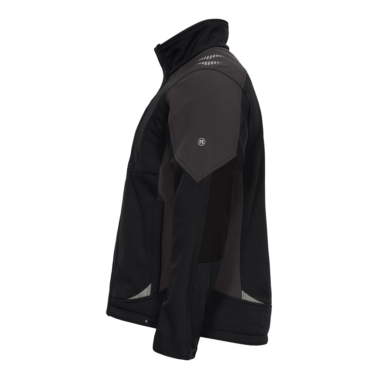 ENGEL Galaxy Softshelljacke in Schwarz/Anthrazit Grau, Größe XS