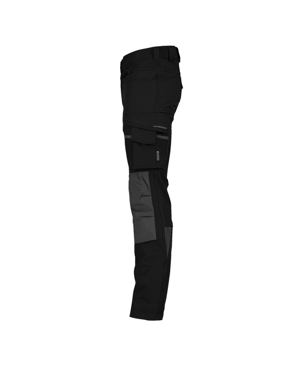 Stretch-Arbeitshose mit Kniepolstertaschen "DASSY® Impax" in SCHWARZ/ANTHRAZITGRAU, Größe 58 - langer Schritt PACOSPA30