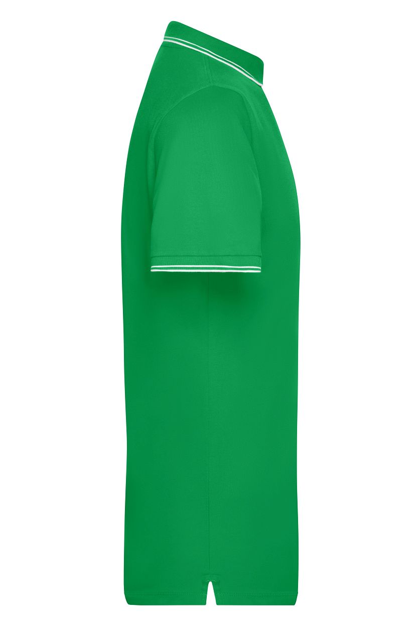 Men's Polo "JN986" in Fern-Green/White, Größe 3XL - Daiber