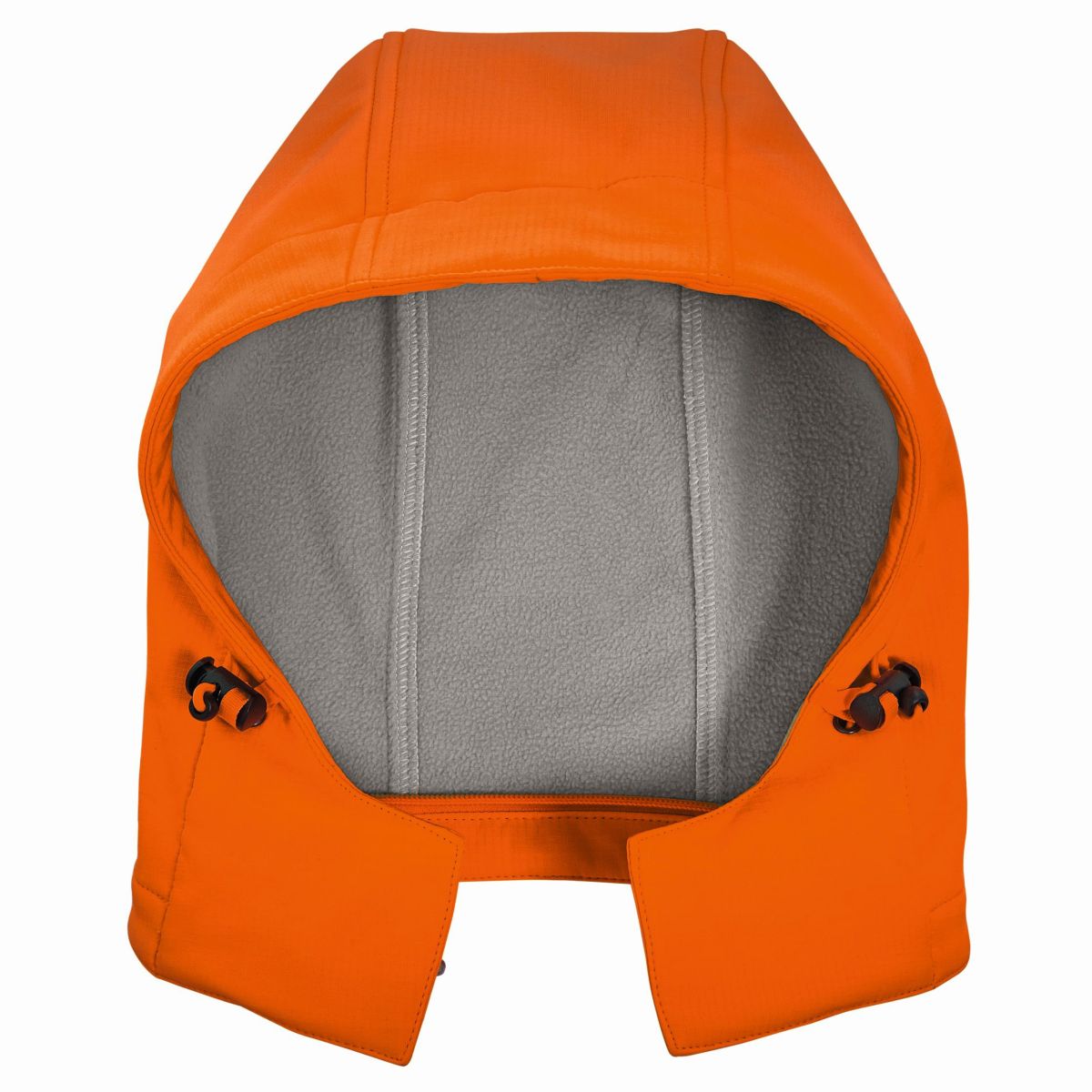 4PROTECT® Warnschutz Softshellkapuze in Orange, Größe XS-M