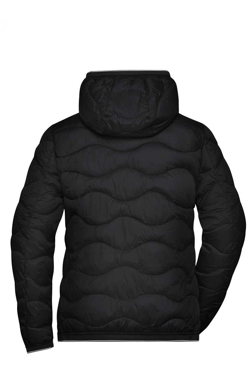 Ladies' Padded Jacket "JN1155" in Black/Black, Größe 2XL - Daiber