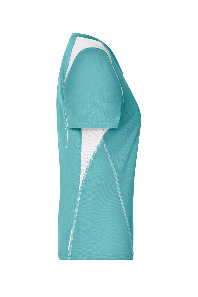Ladies' Running-T "JN396" in Mint/White, Größe 2XL - Daiber