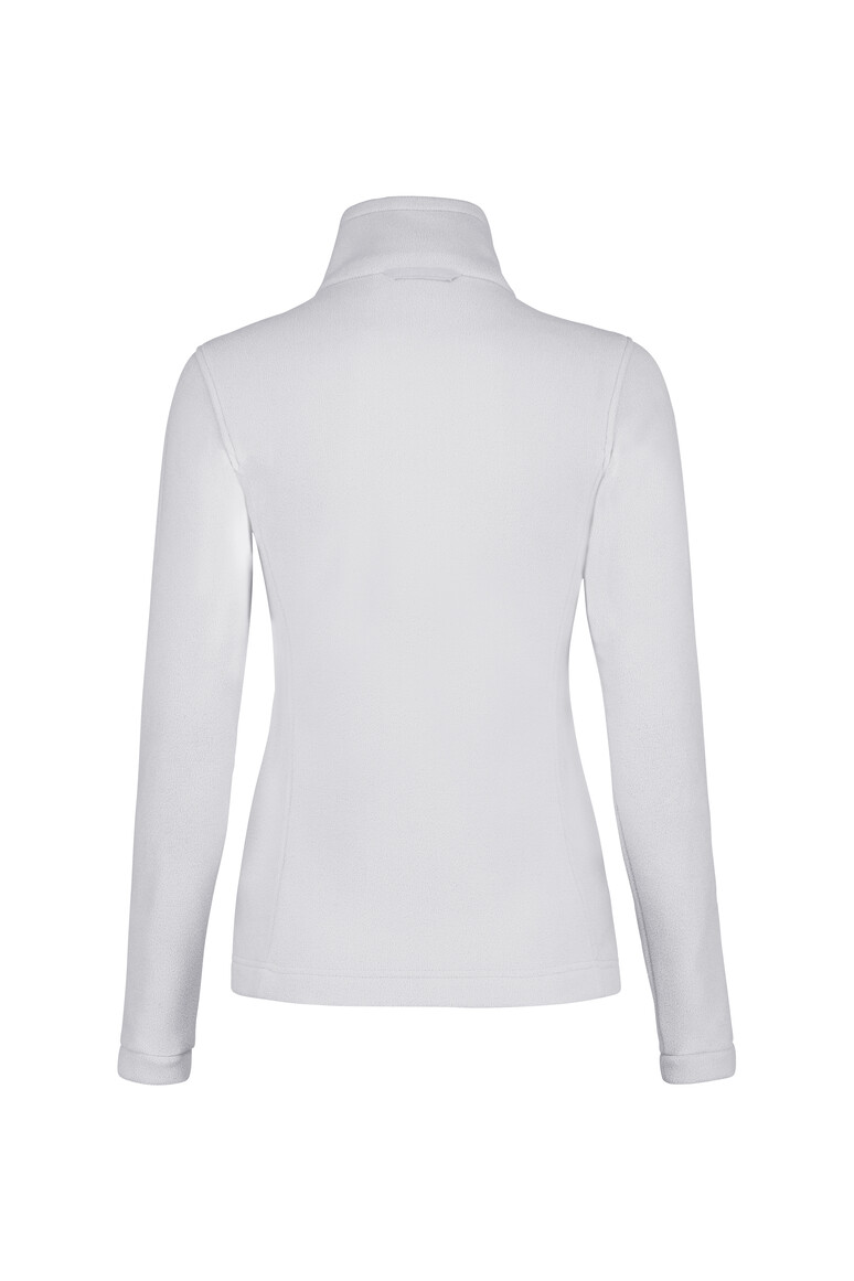 HAKRO 246 Damen Fleecejacke ECO GRS in Weiß, Größe 6XL
