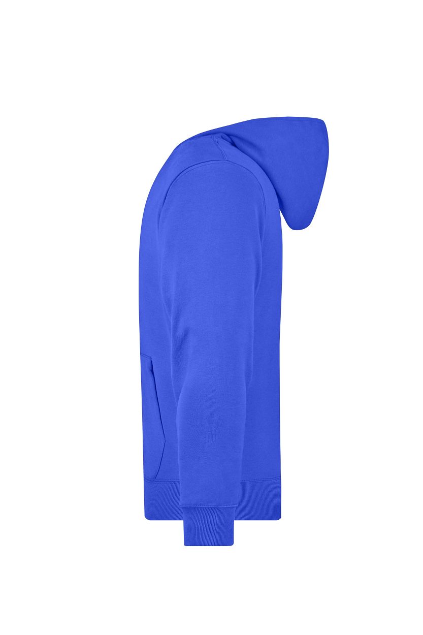 Men's Hooded Jacket "JN042" in Royal, Größe 3XL - Daiber