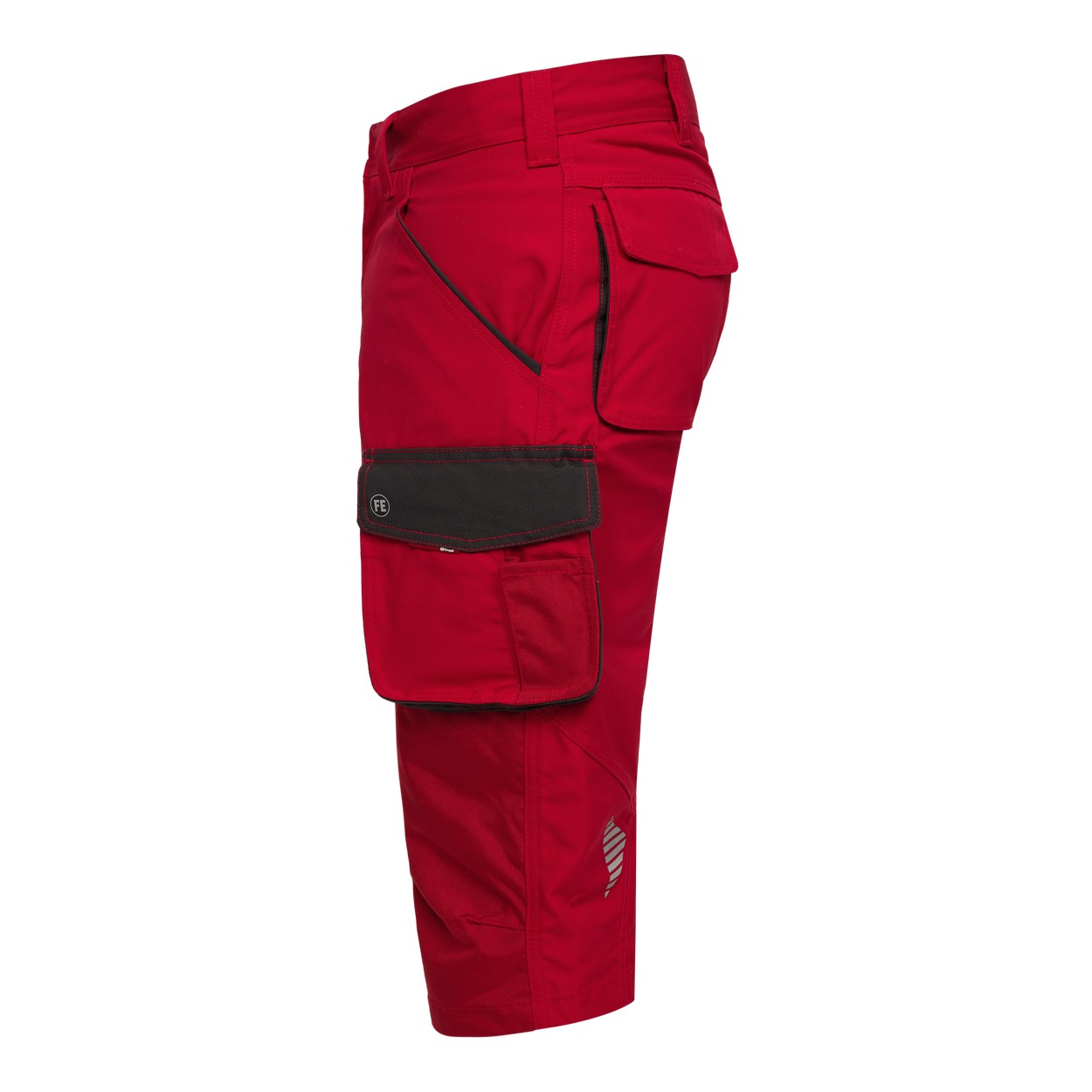 ENGEL Galaxy 3/4-Hose in Tomato Red/Anthrazit Grau, Größe 54