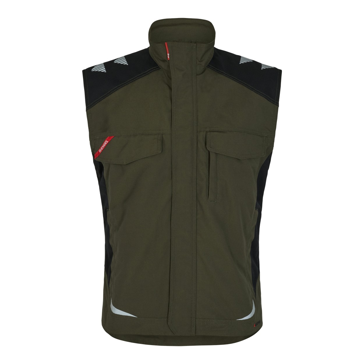 ENGEL Galaxy Serviceweste in Forest Green/Schwarz, Größe XS