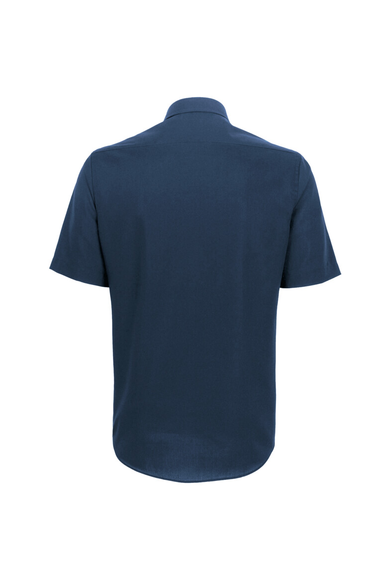 HAKRO 107 1/2-Arm Hemd Business Comfort in Marine, Größe 6XL