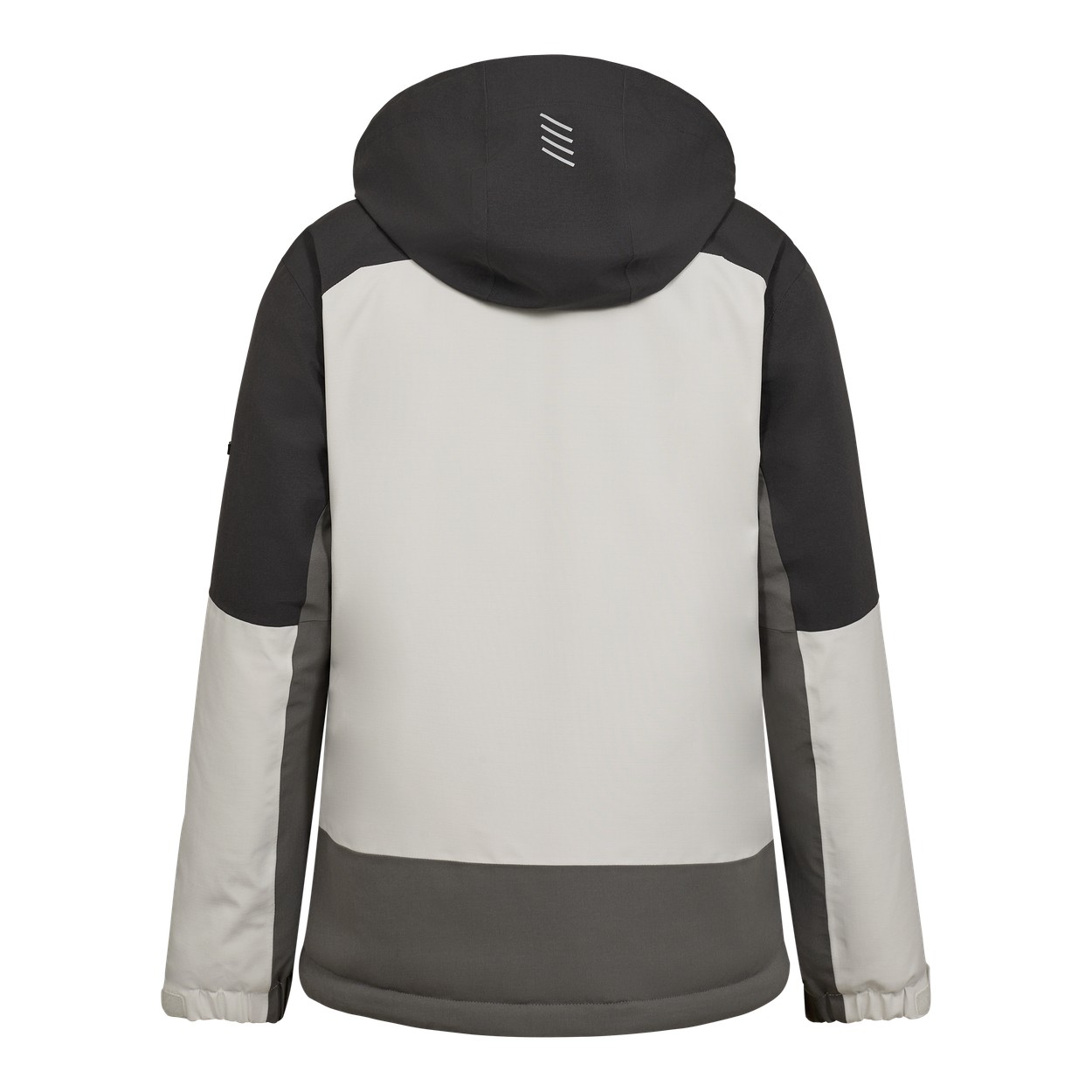 ENGEL Entire Damen Winterjacke in Bone White / Anthracite Grey, Größe XS
