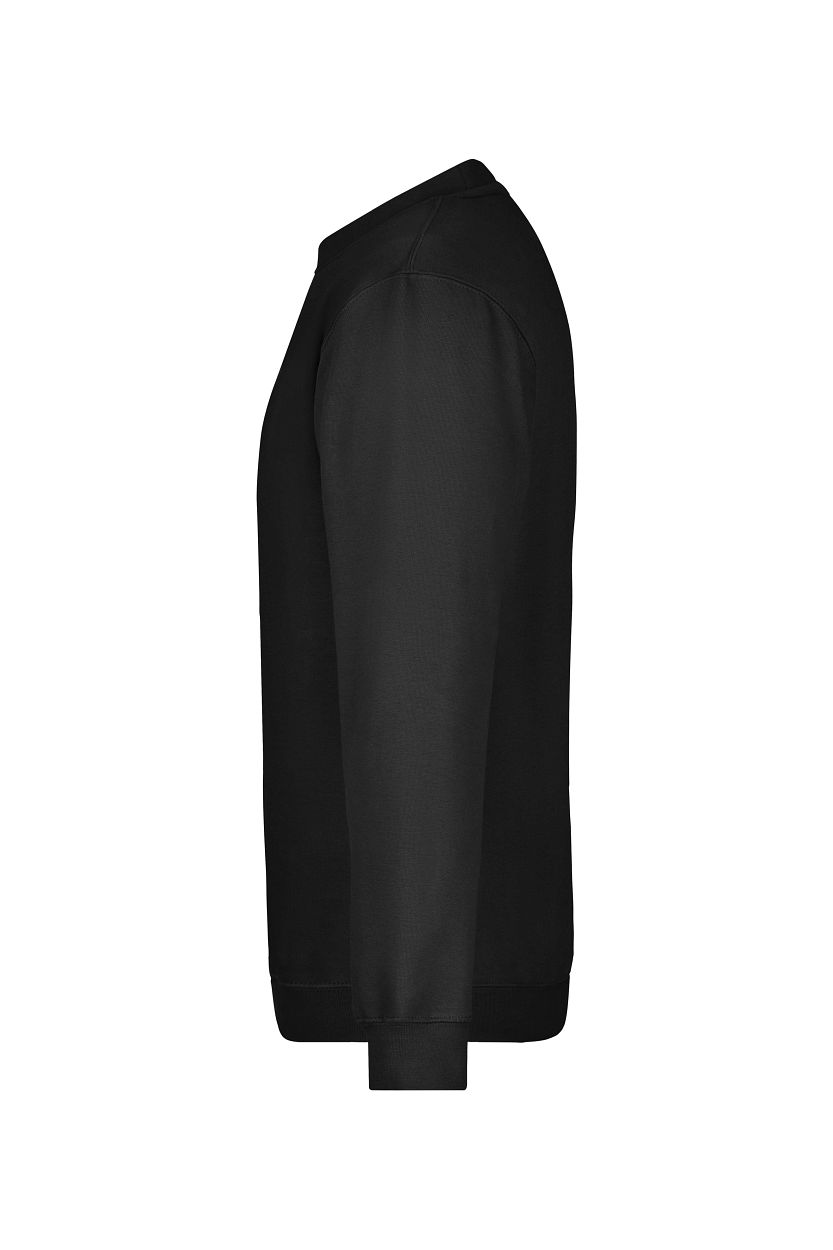 Round-Sweat Heavy "JN040" in Black, Größe 5XL - Daiber