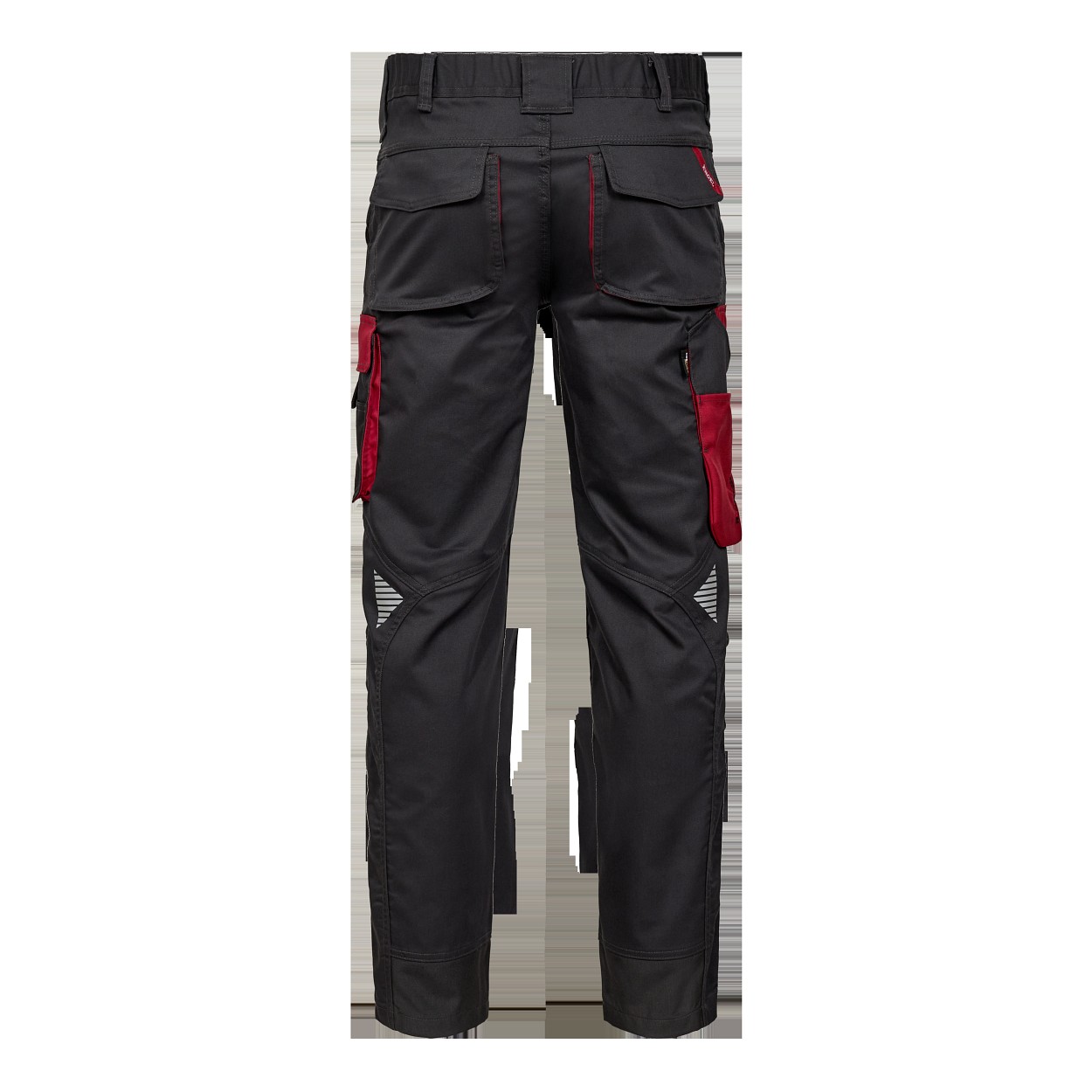ENGEL Galaxy Arbeitshose mit 2-Wege-Stretch in Anthrazit Grau/Tomato Red, Größe 106