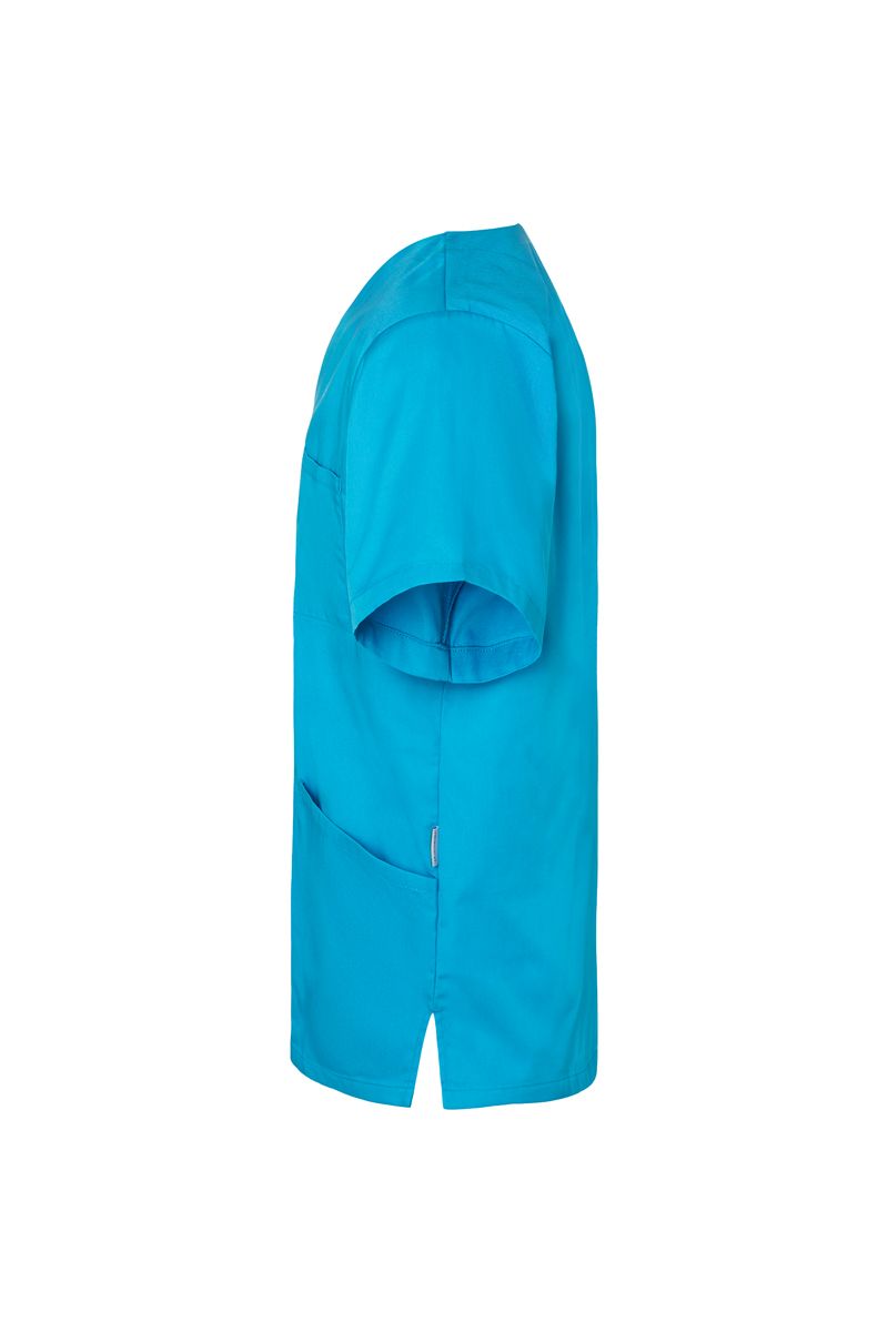 Kurzarm Herren-Schlupfkasack Essential Größe XL in Pazifikblau von Karlowsky