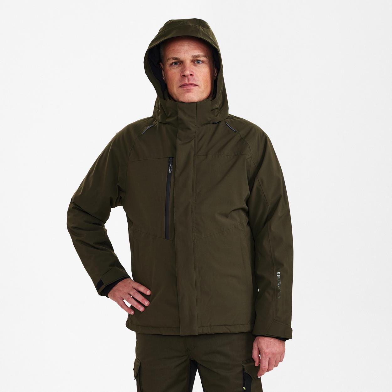 ENGEL X-treme Winterjacke in Forest Green, Größe XS