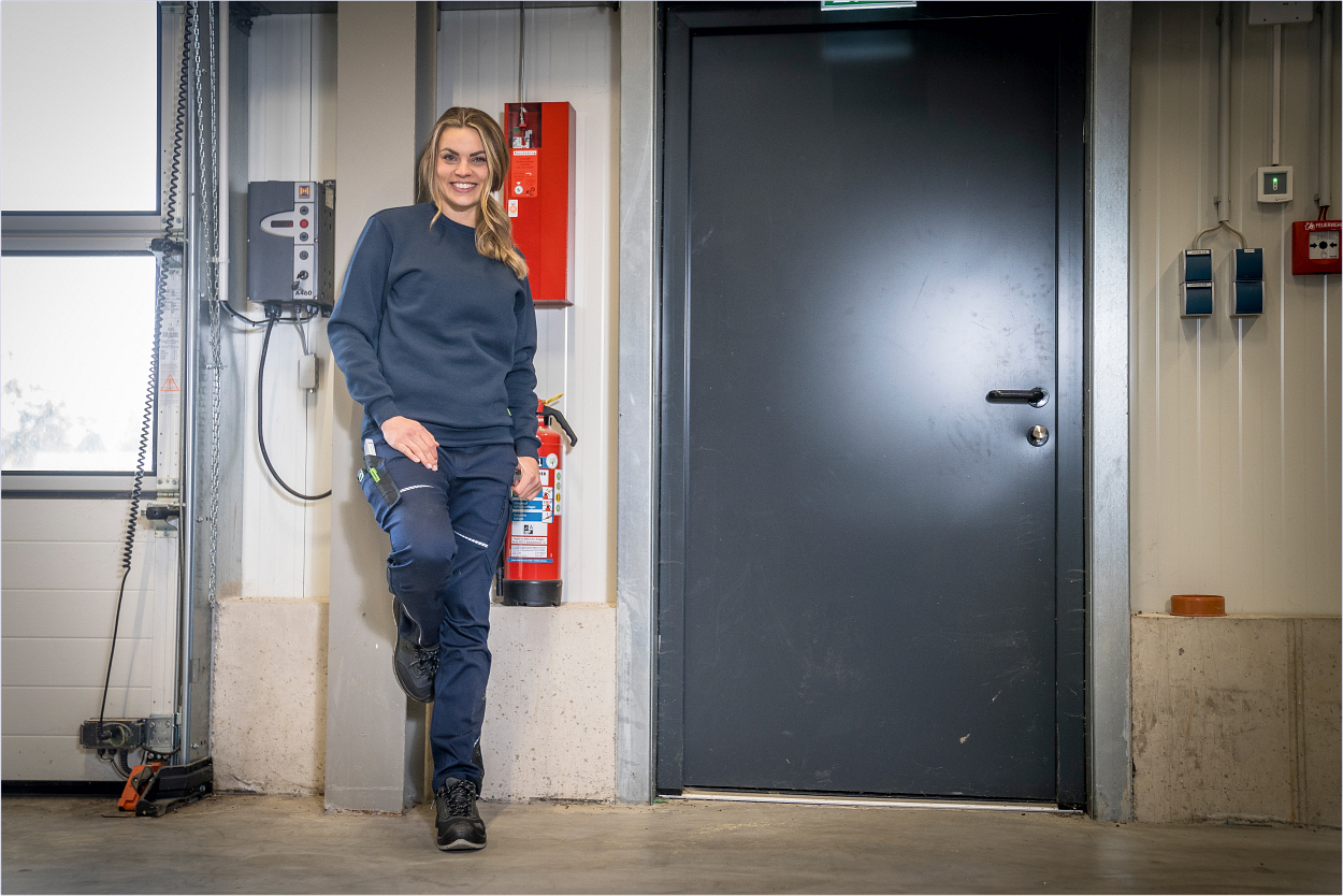 Rundhals-Sweater "Alex" Classic Line Marine LWSR, Gr. 2XL von Leibwächter