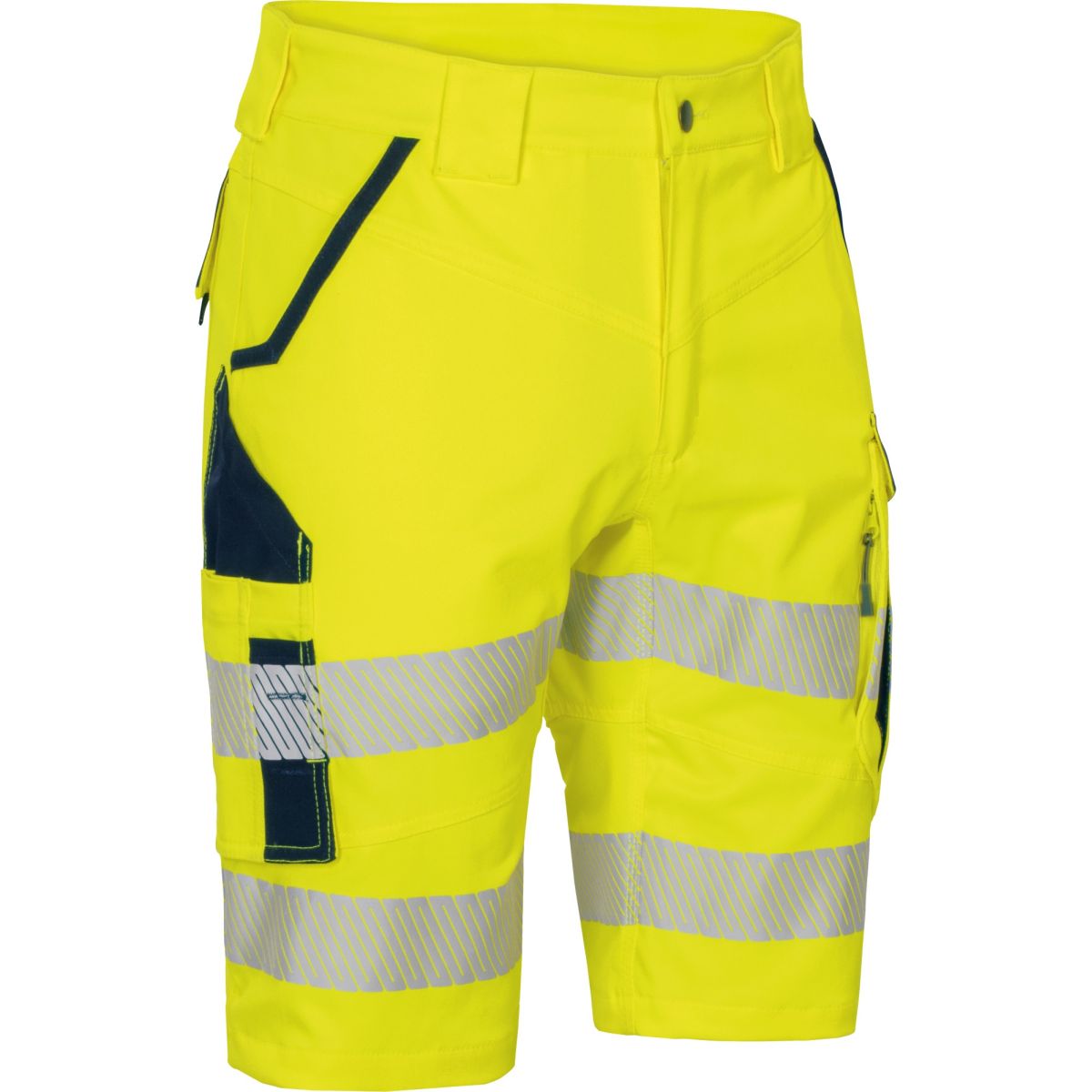 Short Flex-HiVis leuchtgelb-marine von Vizwell Short Flex-HiVis leuchtgelb-marine von Vizwell