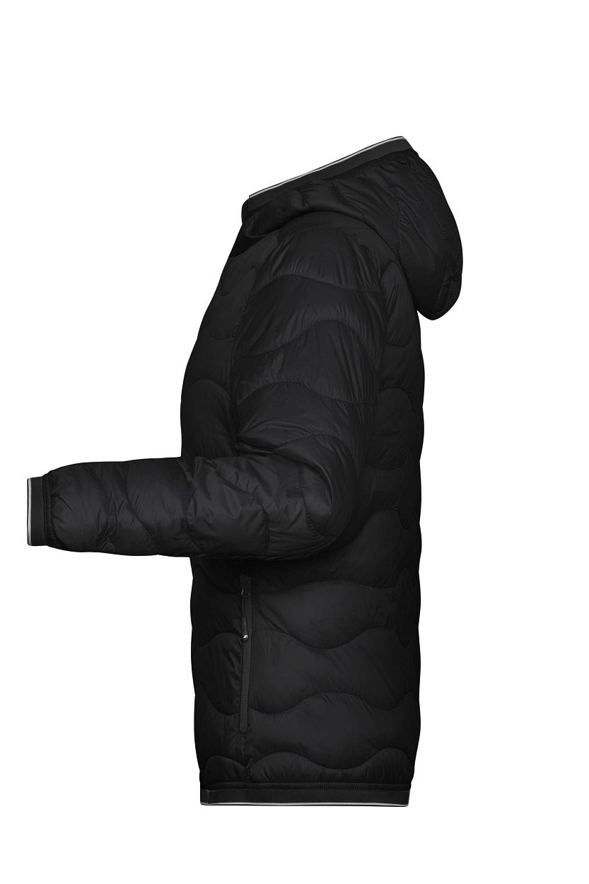 Ladies' Padded Jacket "JN1155" in Black/Black, Größe 2XL - Daiber