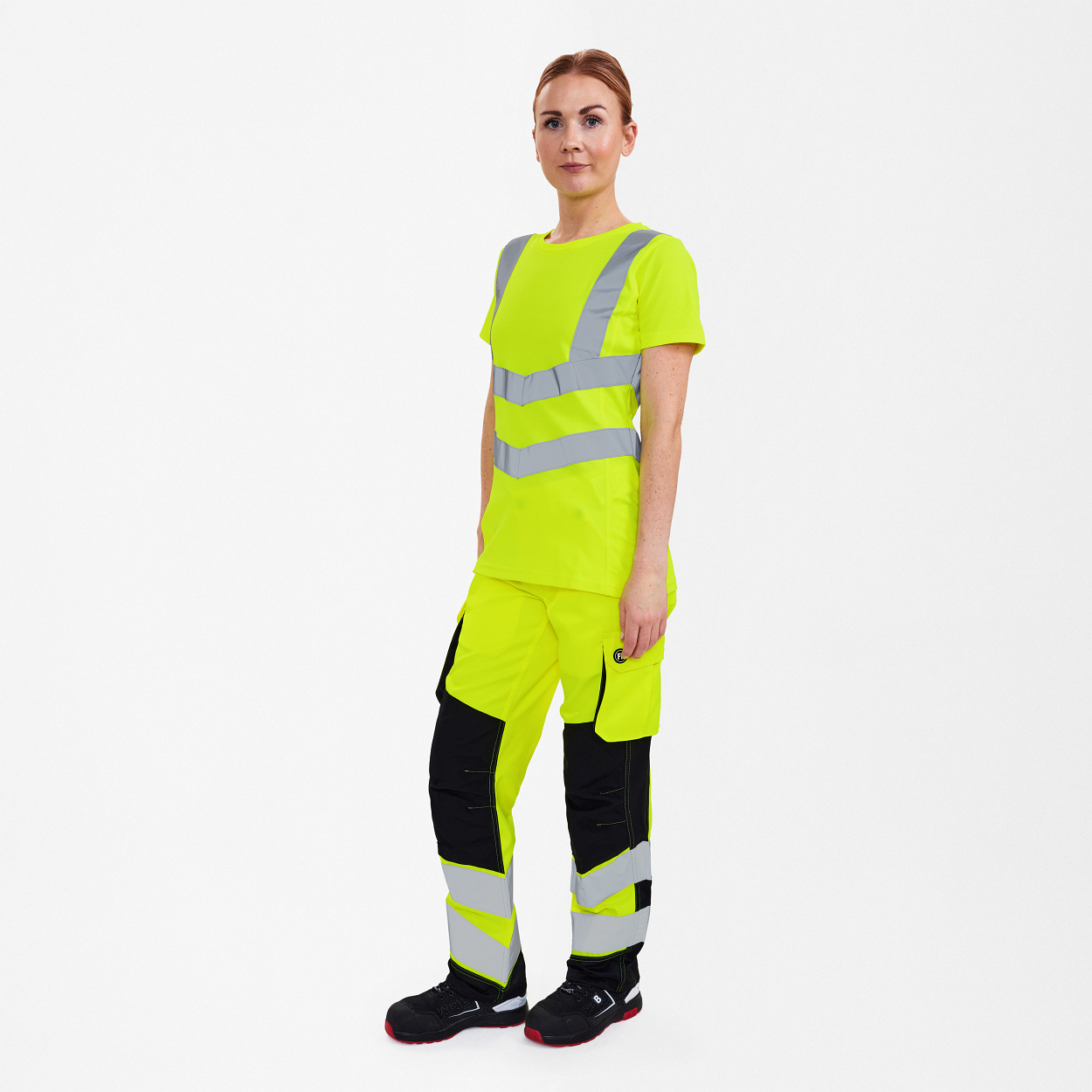 ENGEL Safety Damen T-Shirt in Gelb, Größe 2XL