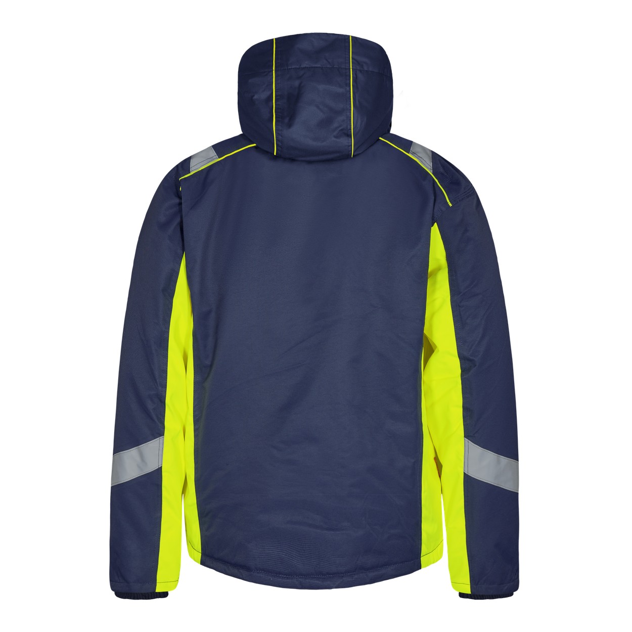 ENGEL Cargo Winterjacke in Blue Ink/Gelb, Größe XS