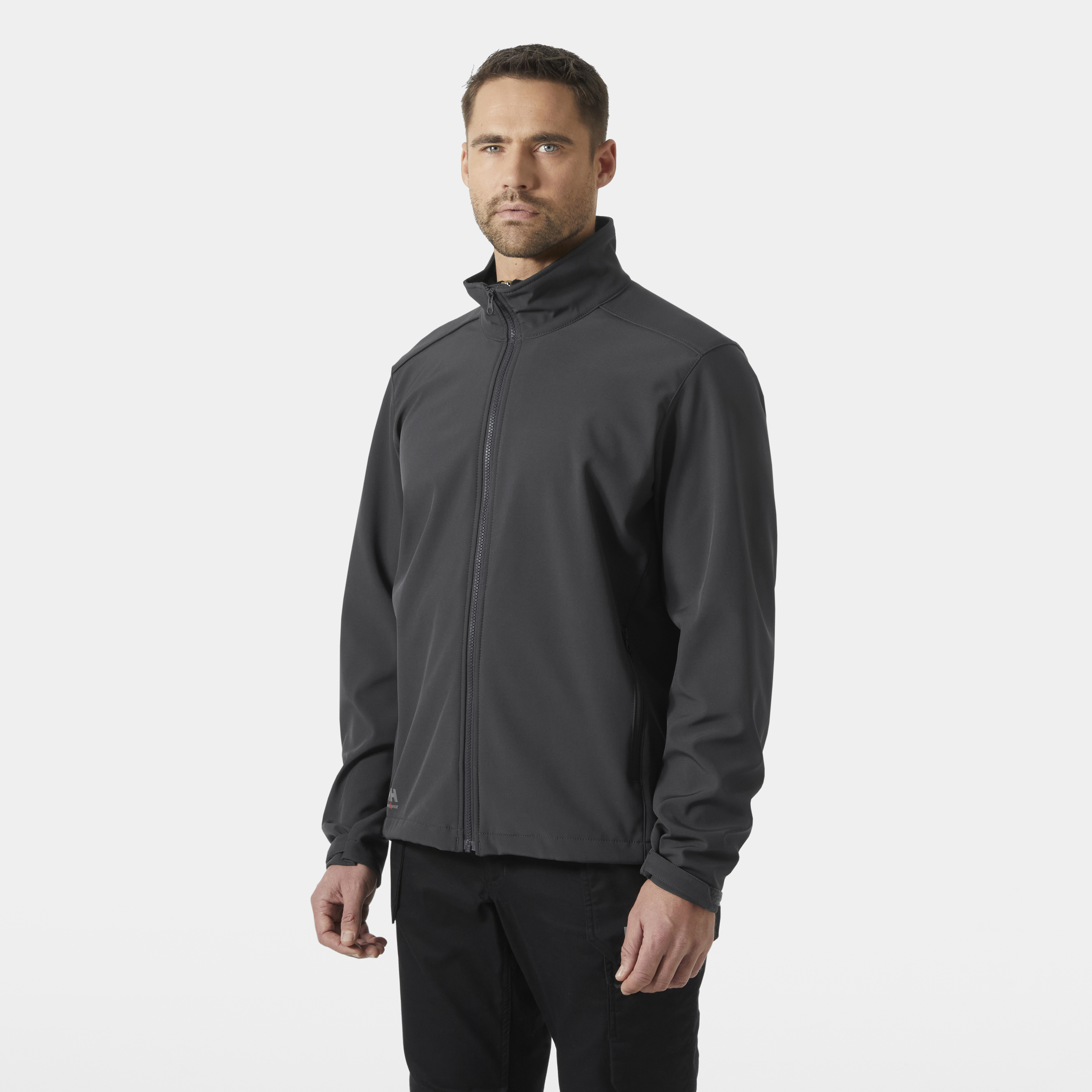 "MANCHESTER 2.0" SOFTS Jacke in Ebony, Größe 5XL von Helly Hansen Workwear