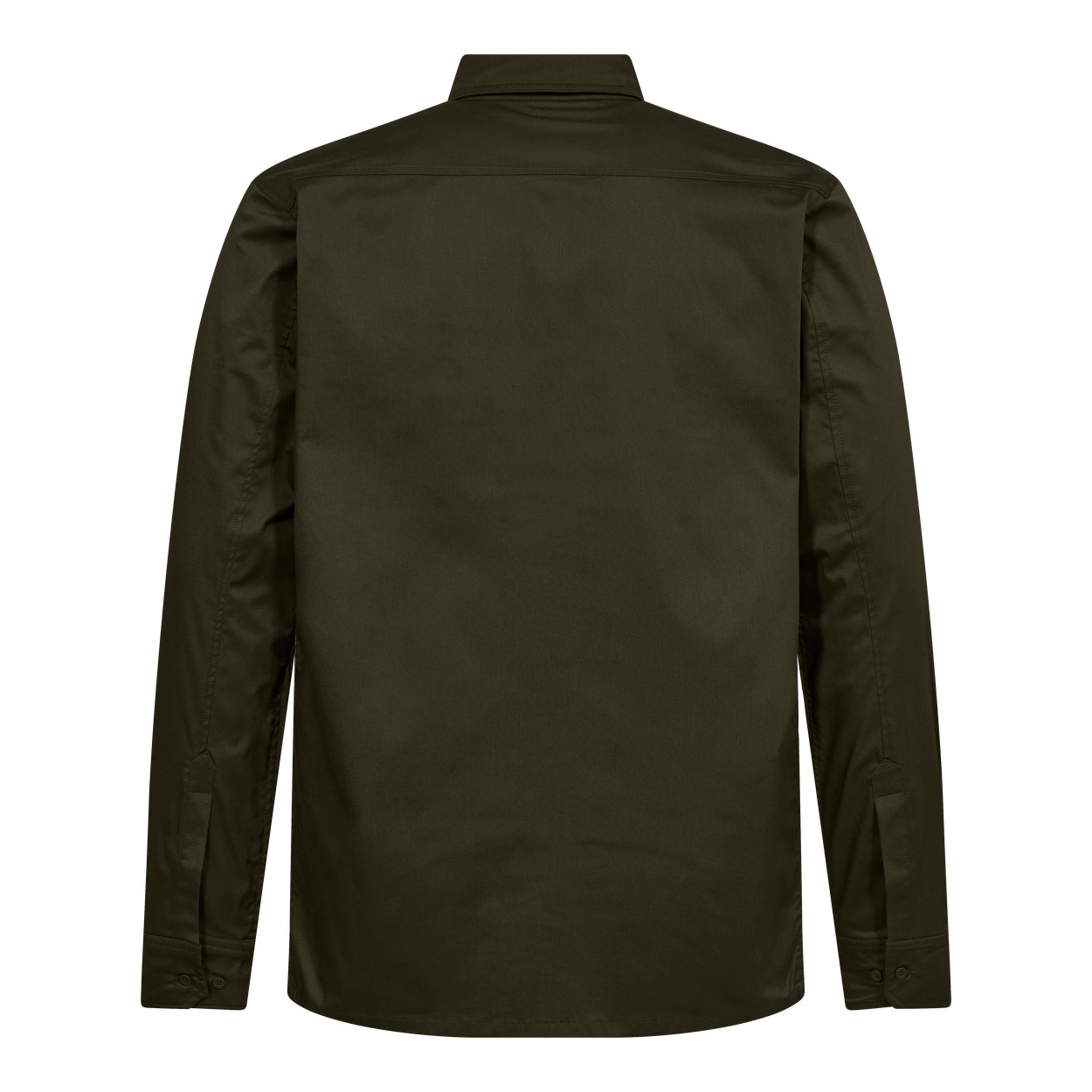 ENGEL Extend Hemd mit Stretch in Forest Green, Größe XS