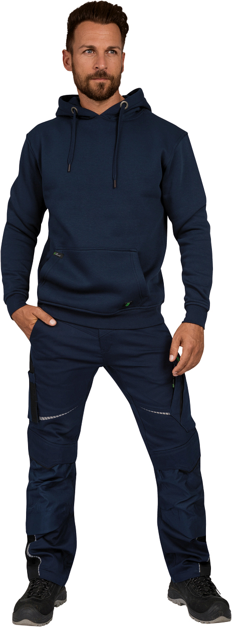 Hoodie "Toni" Flex Line Marine FLEXQ, Gr. 2XL von Leibwächter