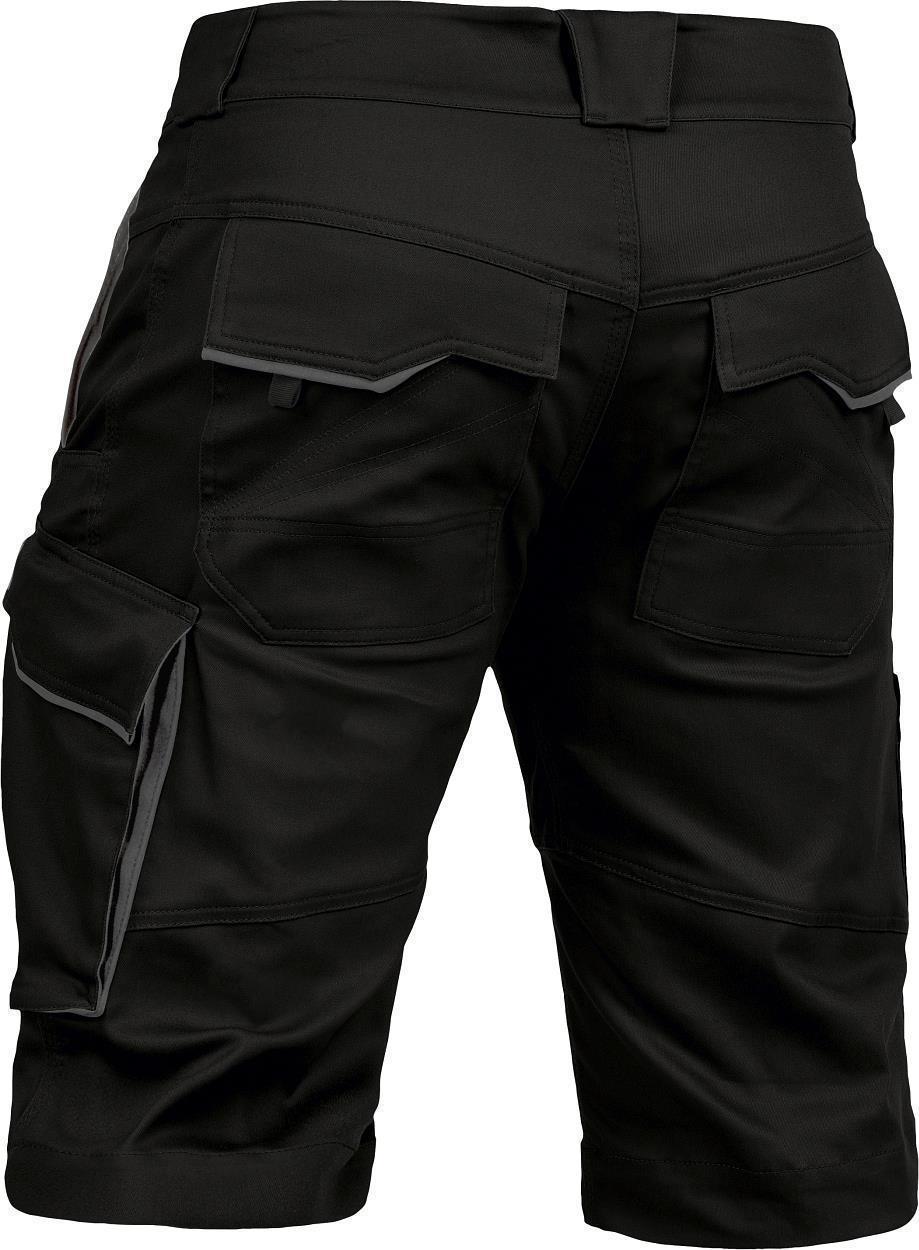 Herren-Shorts Flex Line Schwarz/Grau FLEXK, Gr. 68 von Leibwächter