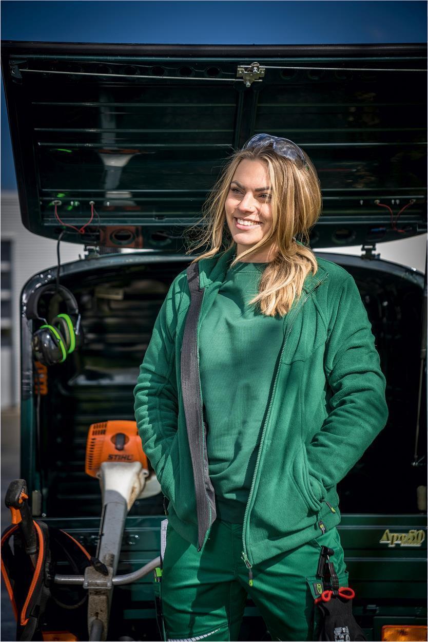 Polar-Fleecejacke Unisex CAFLJ, Gr. 2XL von Leibwächter