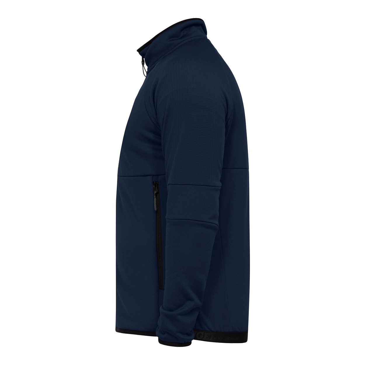 ENGEL X-treme Midlayer-Cardigan in Blue Ink, Größe XS