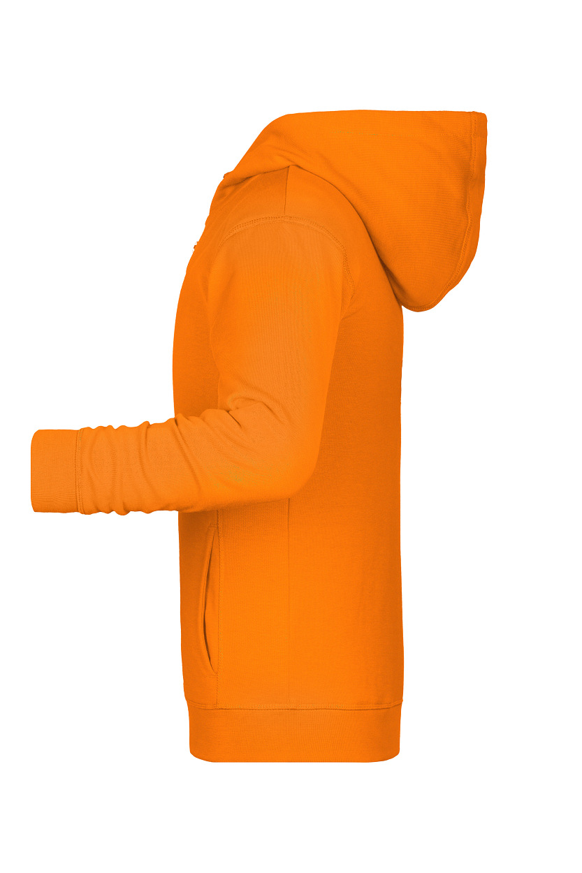 Children's Zip Hoody OCS Blended & RCS "8026K" in Orange, Größe 2XL - Daiber