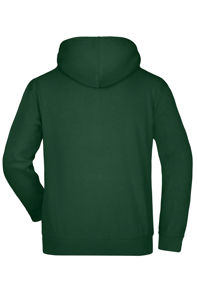 Hooded Sweat "JN047" in Dark-Green, Größe 3XL - Daiber