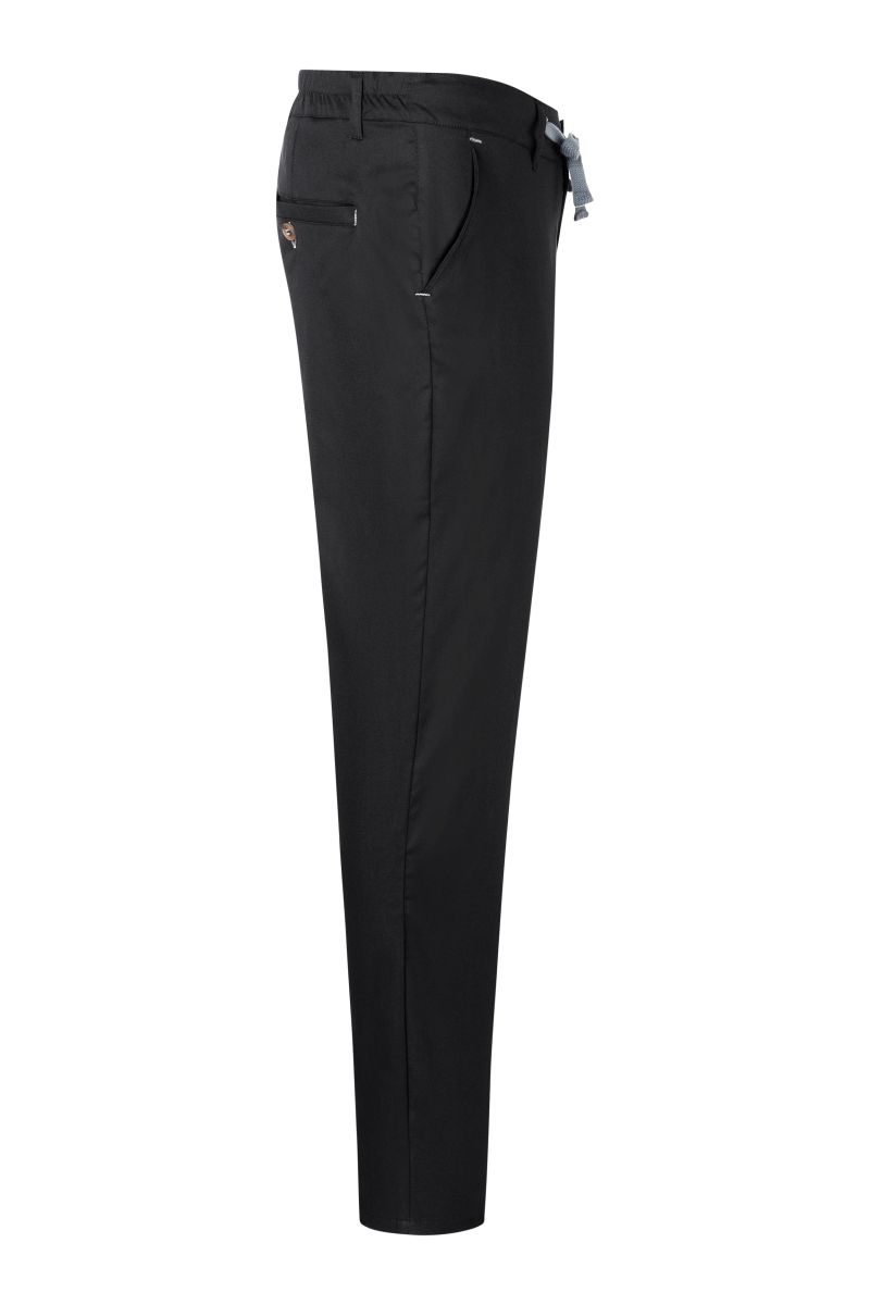 Herren Chinohose Modern-Stretch Größe 64 in Schwarz von Karlowsky