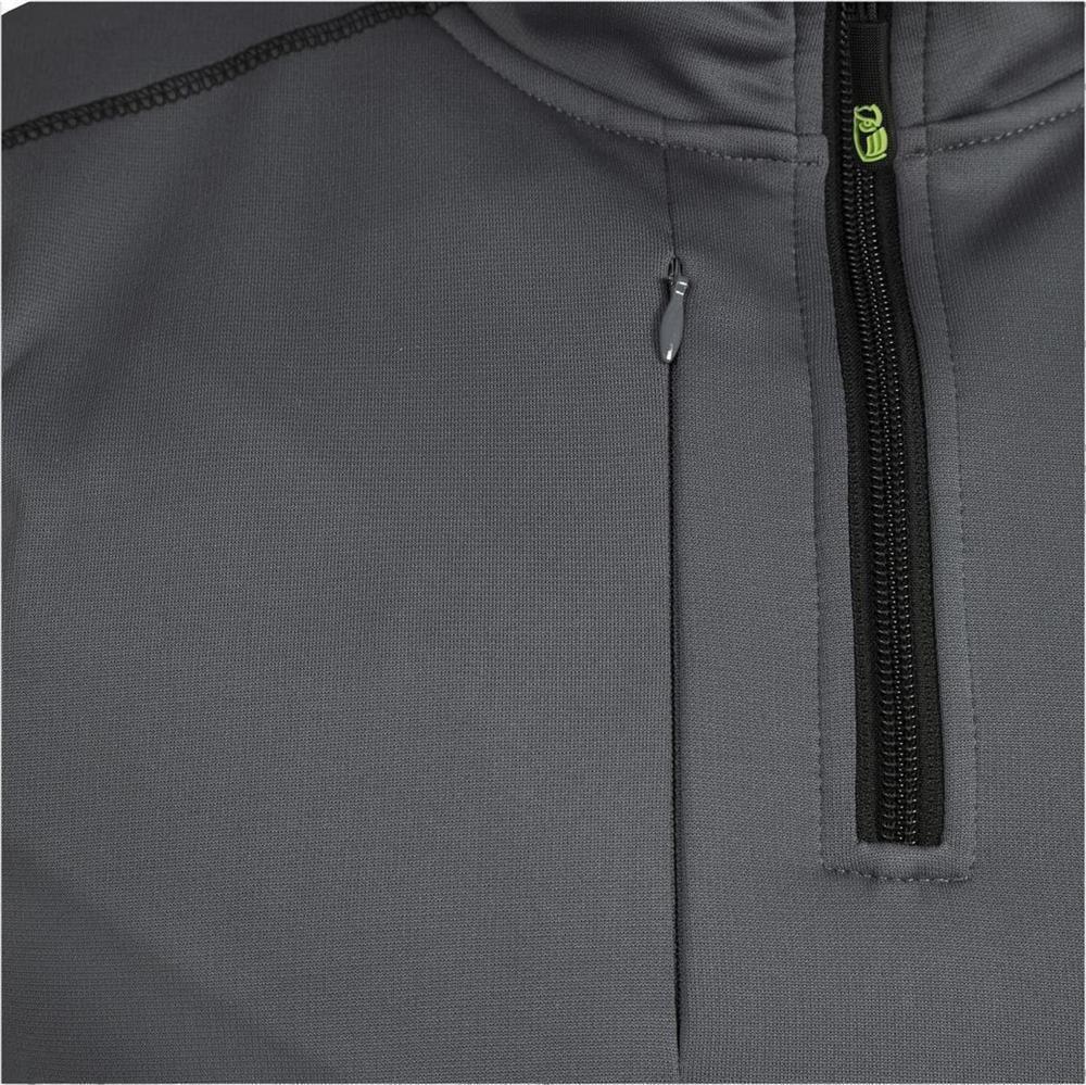Funktionsshirt "Ulli" Flex Line Grau/Schwarz FLEXF, Gr. 2XL von Leibwächter