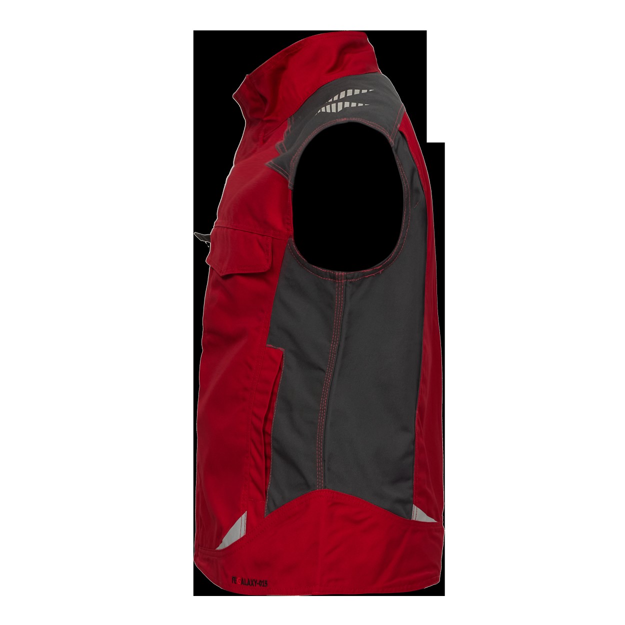 ENGEL Galaxy Serviceweste in Tomato Red/Anthrazit Grau, Größe XS